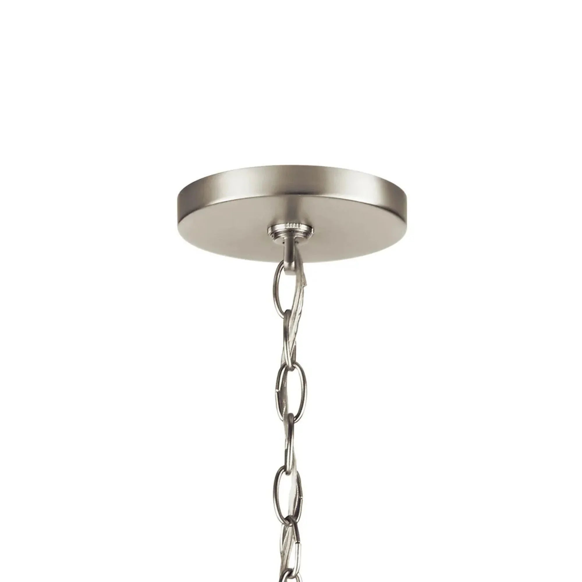 Kichler Capitol Hill 34.75 in. 12-Light Chandelier, Brushed Nickel
