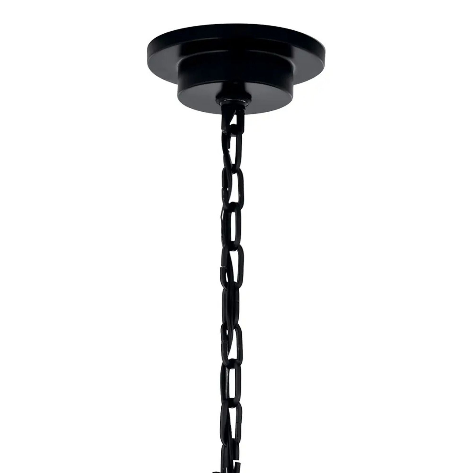 Carrick 32" 6-Light Chandelier, Black Finish