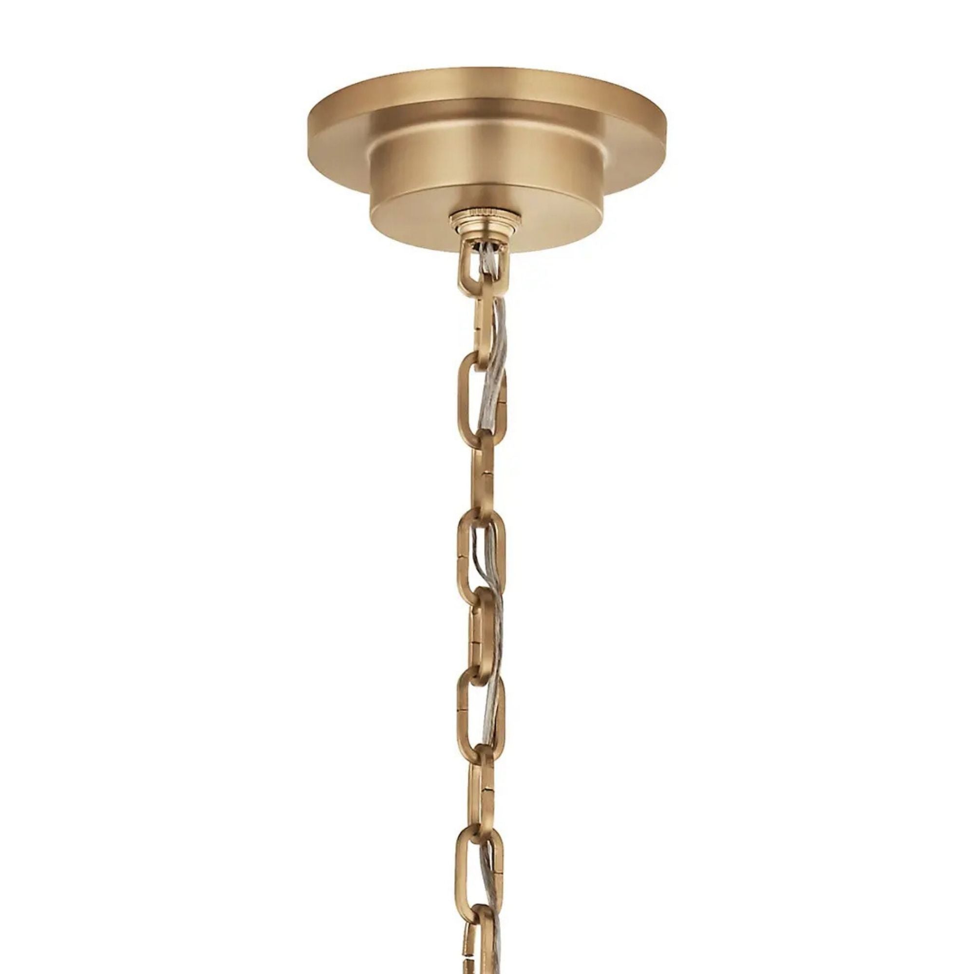 Carrick 32" 6-Light Chandelier, Champagne Bronze Finish - Bees Lighting
