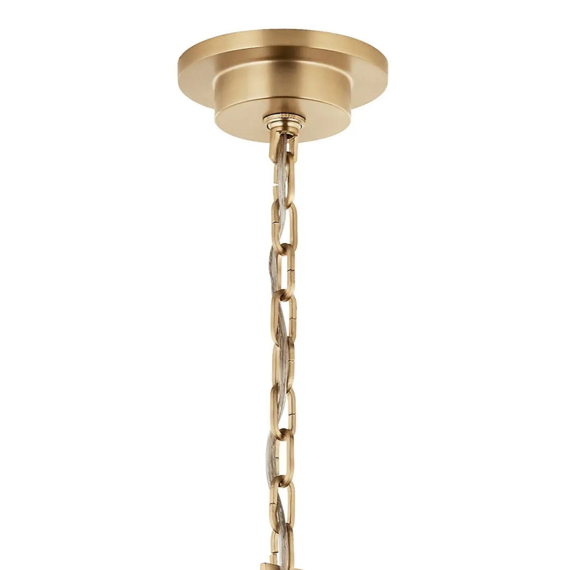 Carrick 41" 8-Light Chandelier, Champagne Bronze Finish
