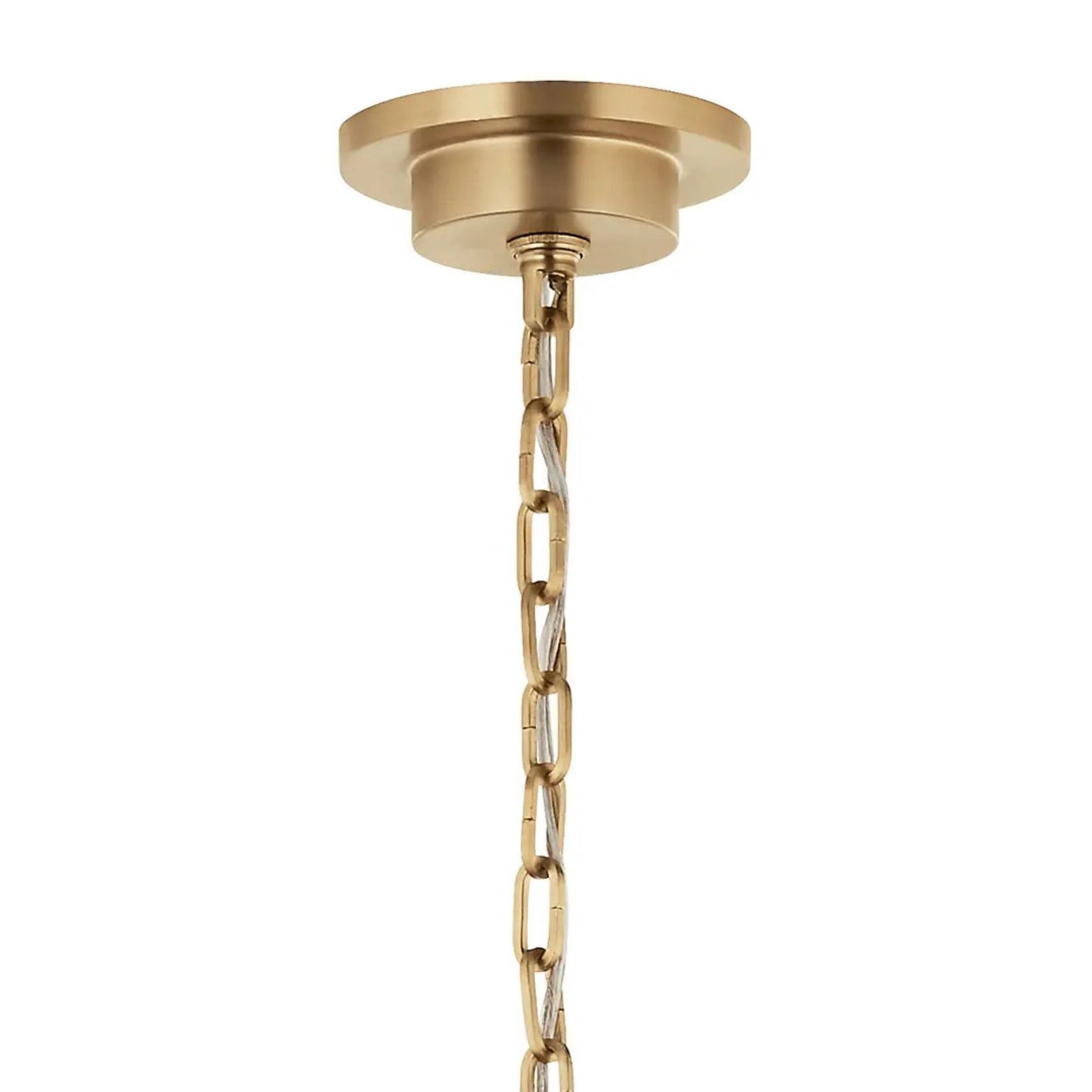 Carrick 54" 10-Light Chandelier, Champagne Bronze Finish - Bees Lighting