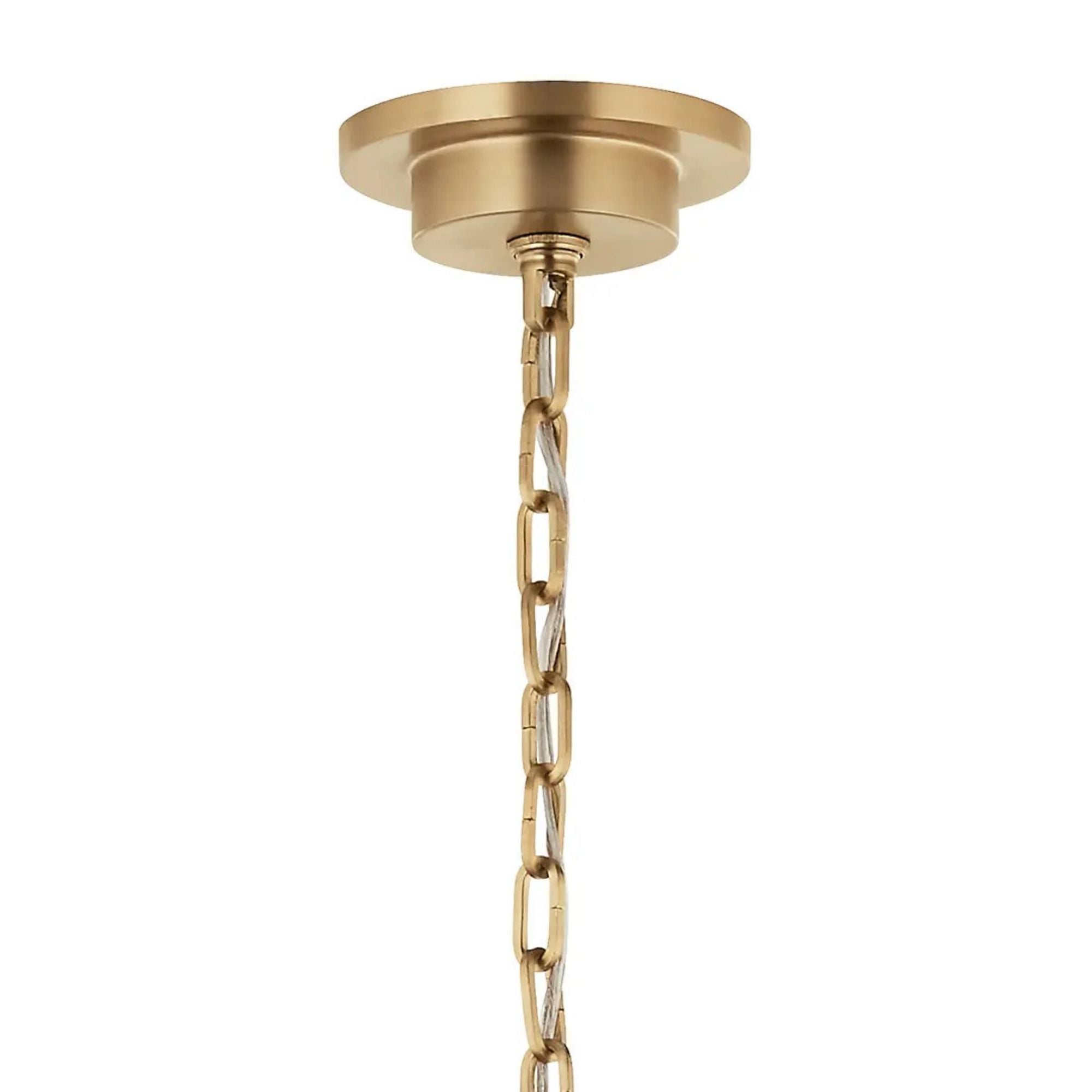 Carrick 54" 10-Light Chandelier, Champagne Bronze Finish - Bees Lighting