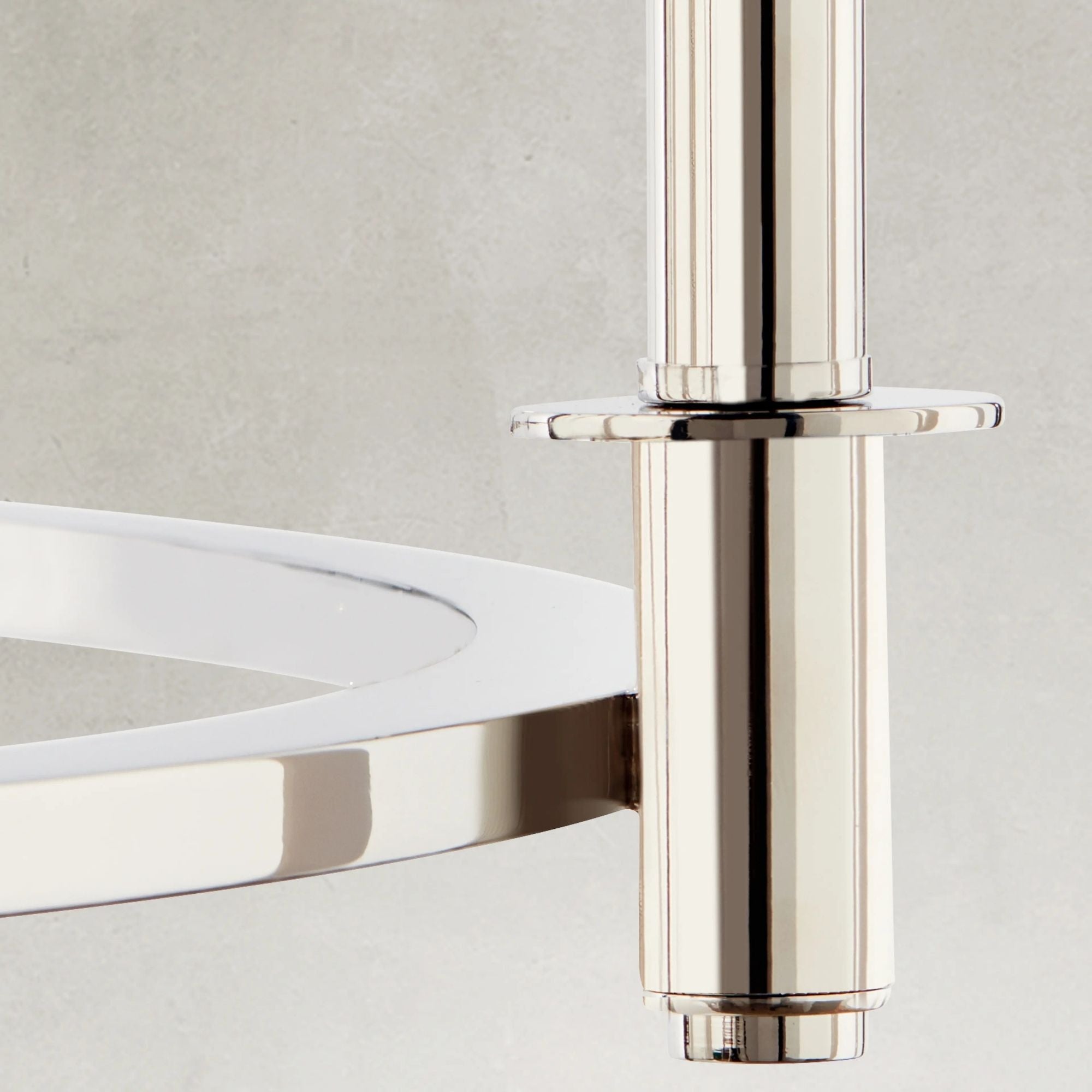 Carrick 54" 18-Light Chandelier, Polished Nickel Finish