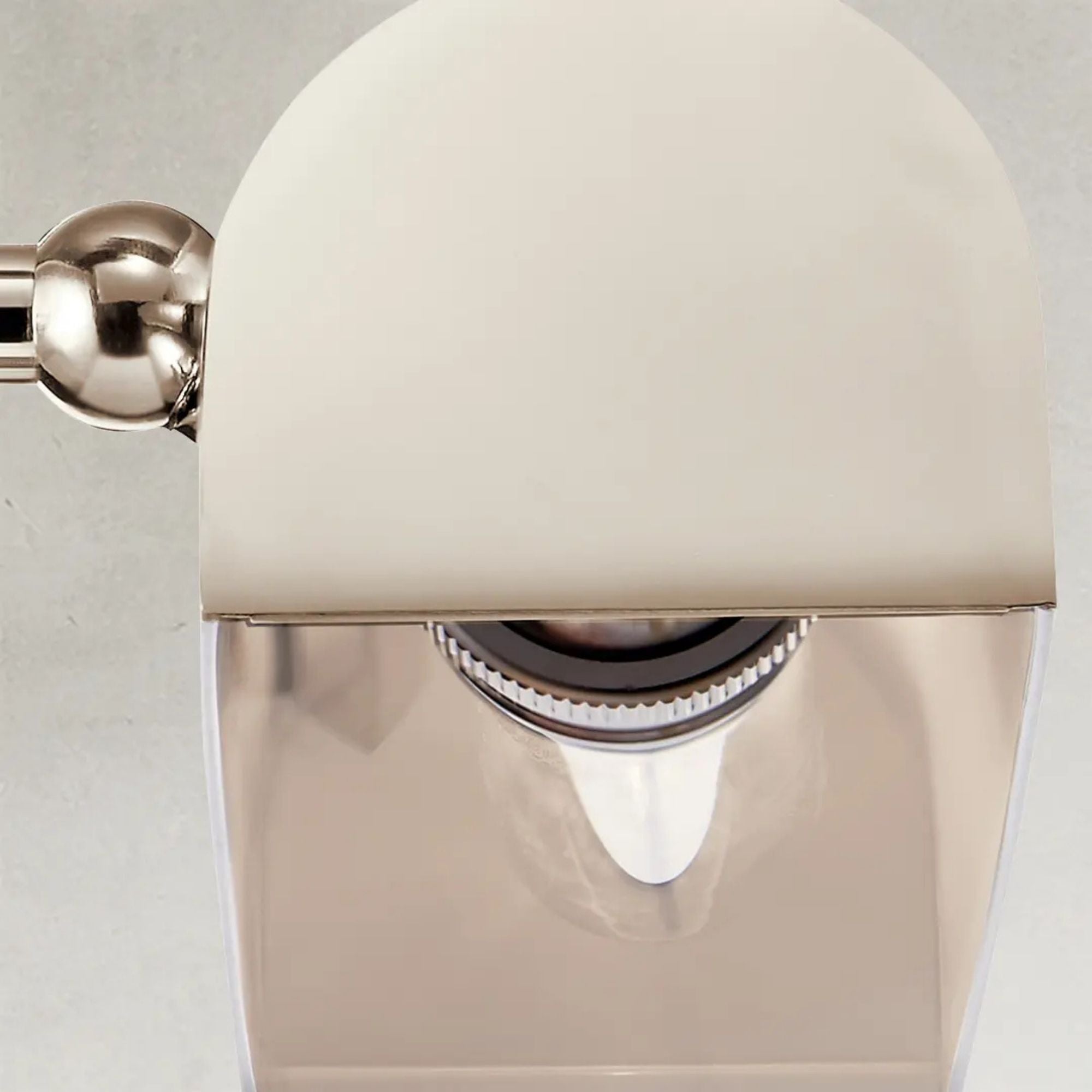 Carston 12" Picture Light, Polished Nickel Finish