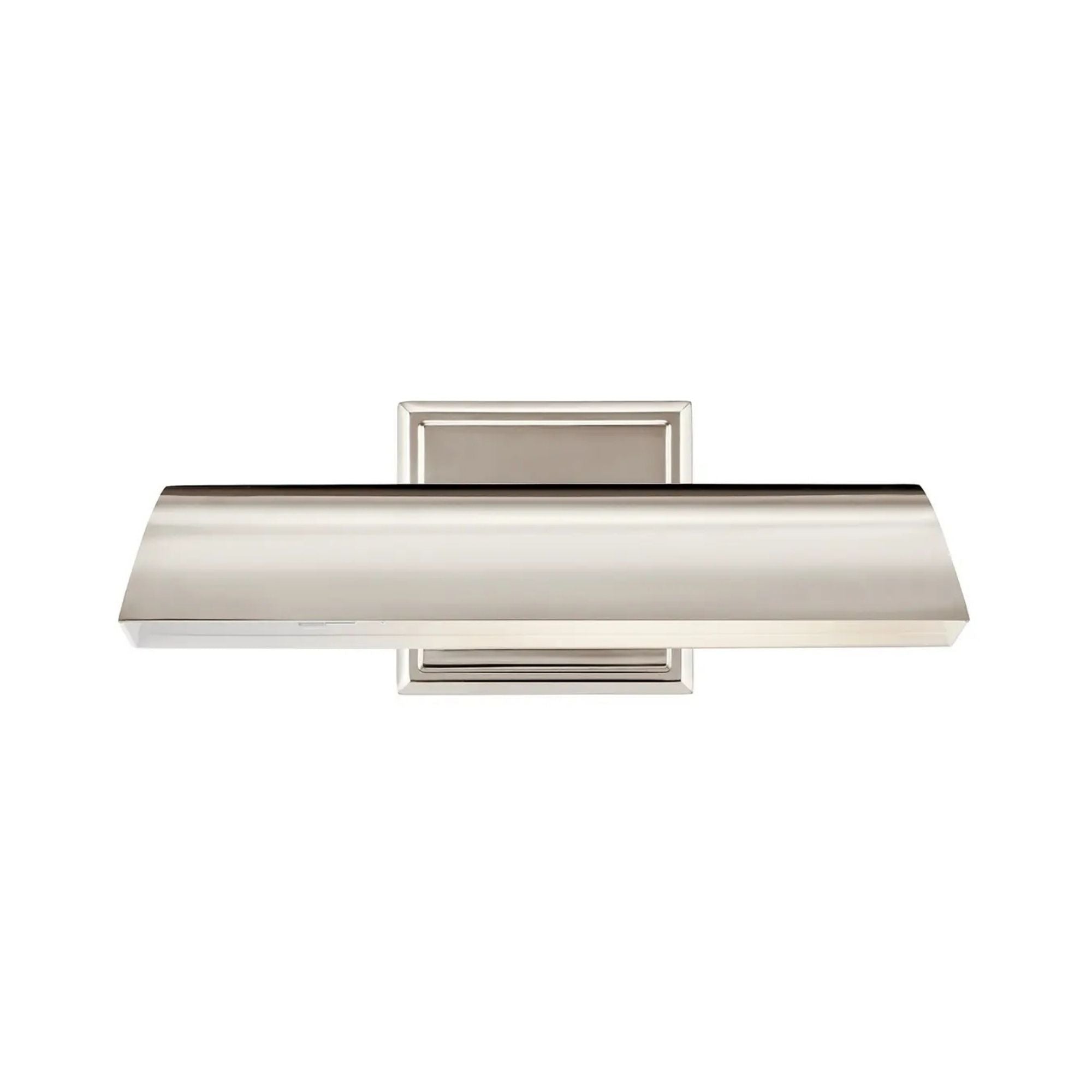 Carston 12" Picture Light, Polished Nickel Finish