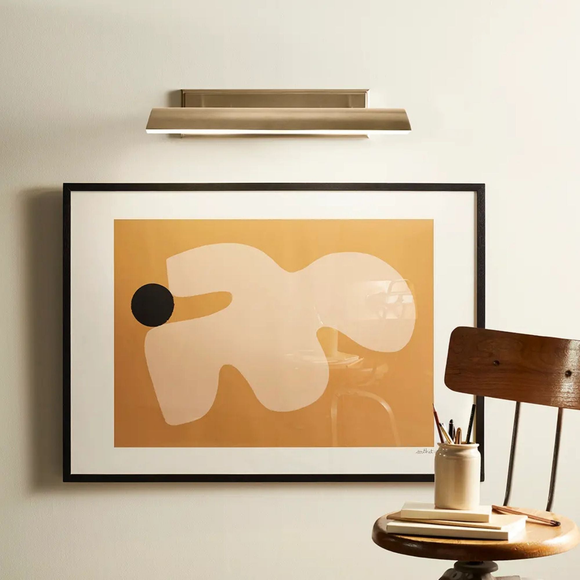 Carston 24" 2-Lights Picture Light, Bronze Finish