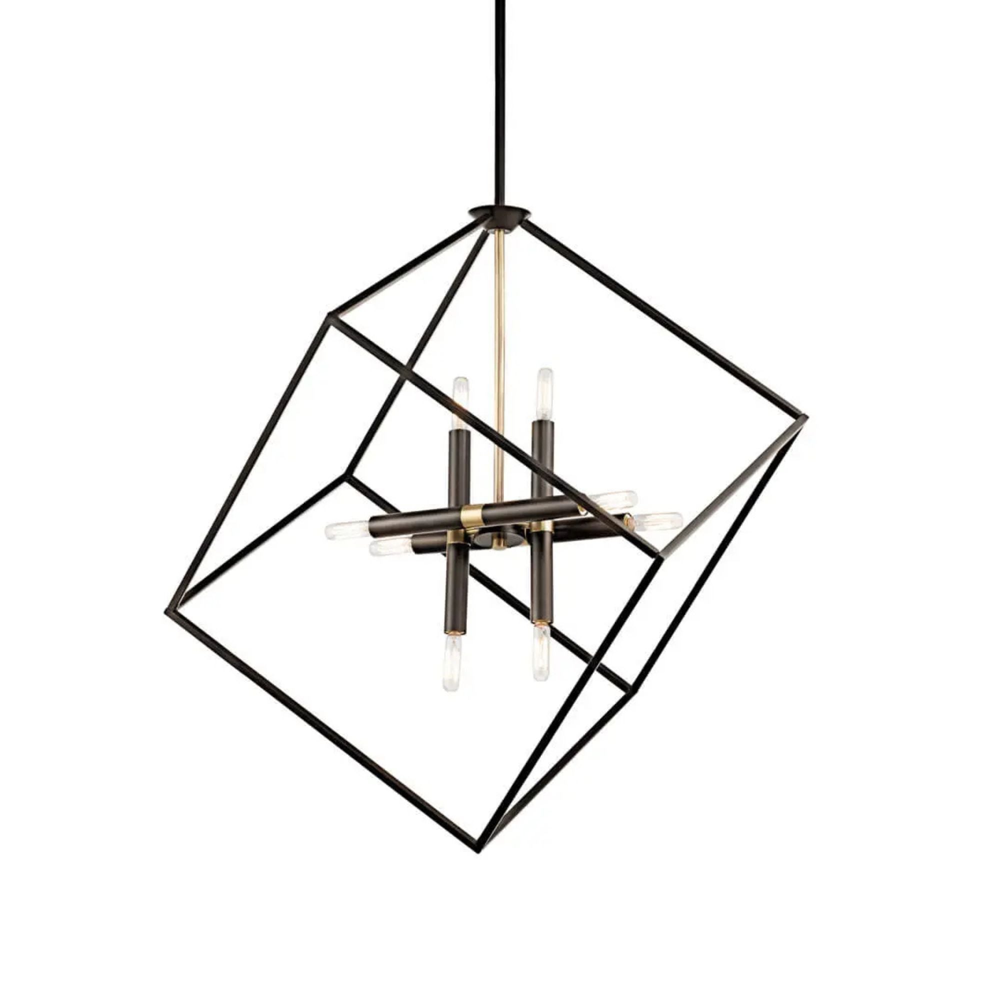 Cartone 26" 8-Light Chandelier, Olde Bronze Finish