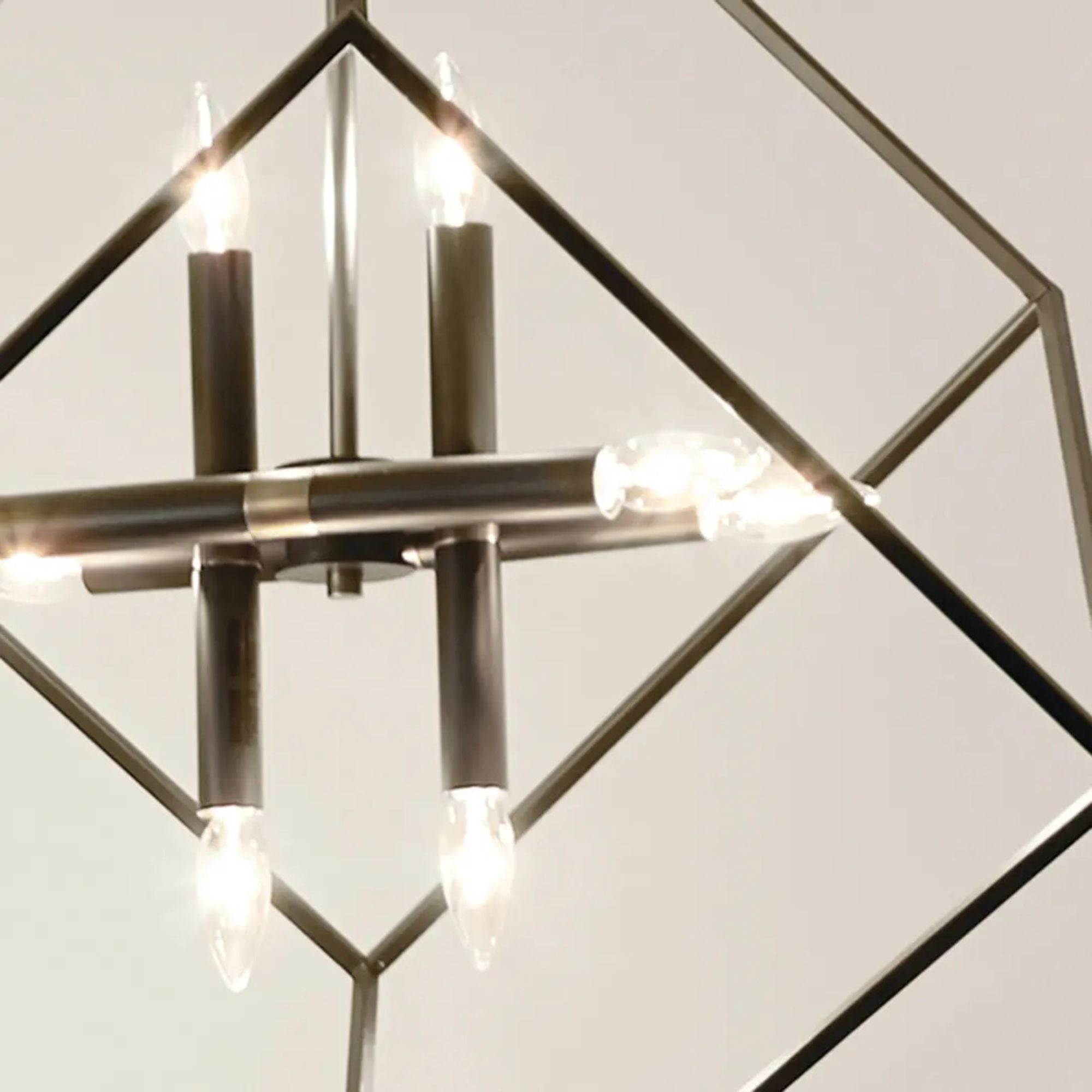 Cartone 26" 8-Light Chandelier, Olde Bronze Finish