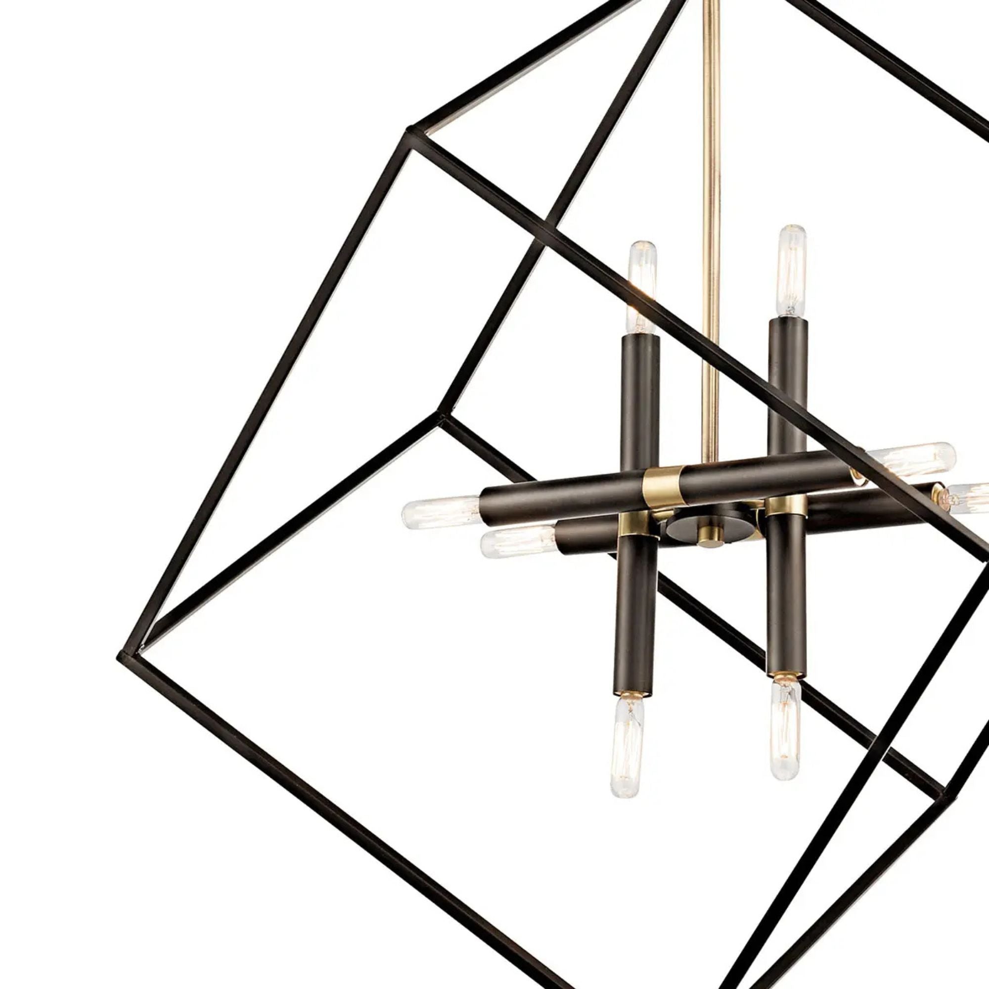 Cartone 26" 8-Light Chandelier, Olde Bronze Finish