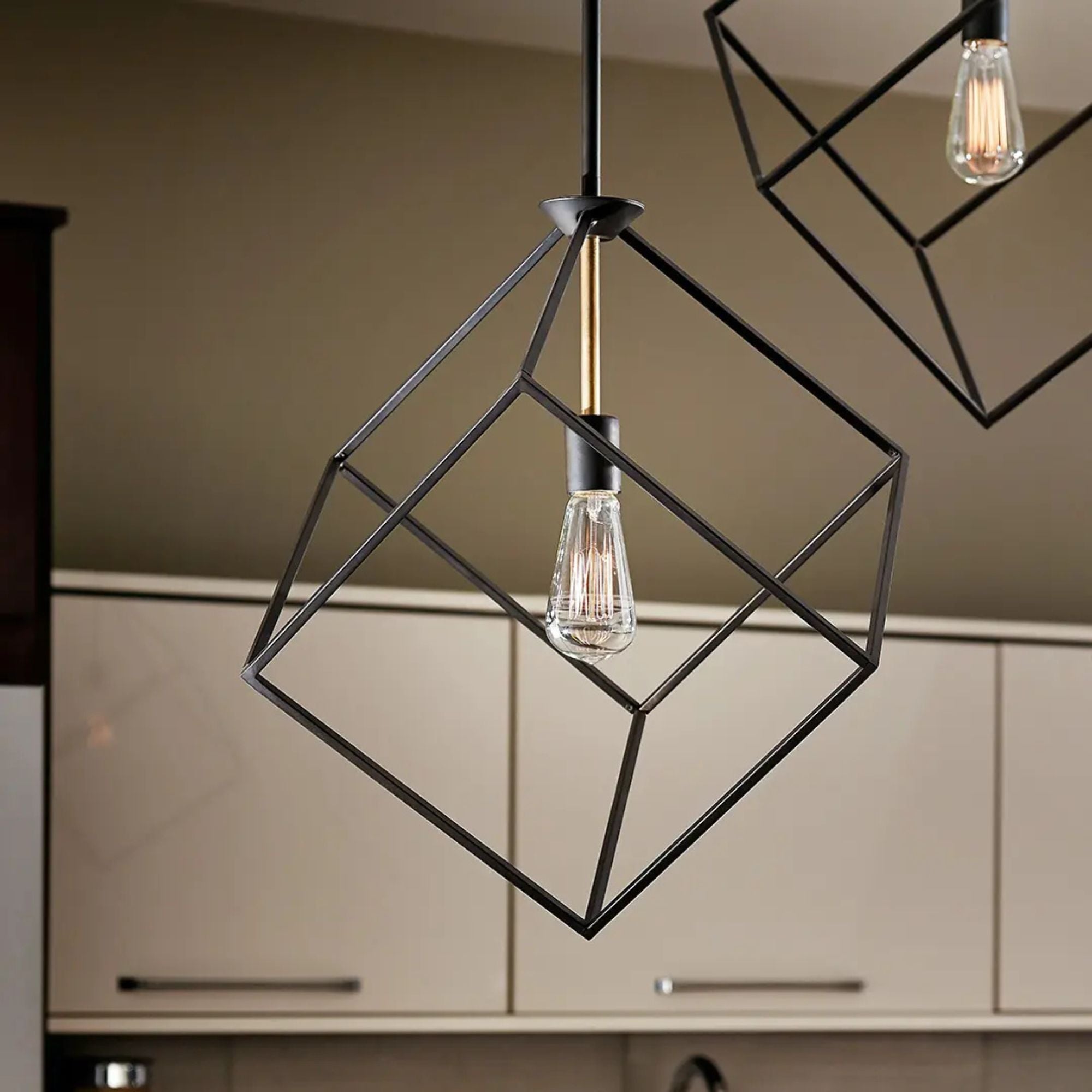 Cartone 17" Pendant, Olde Bronze Finish