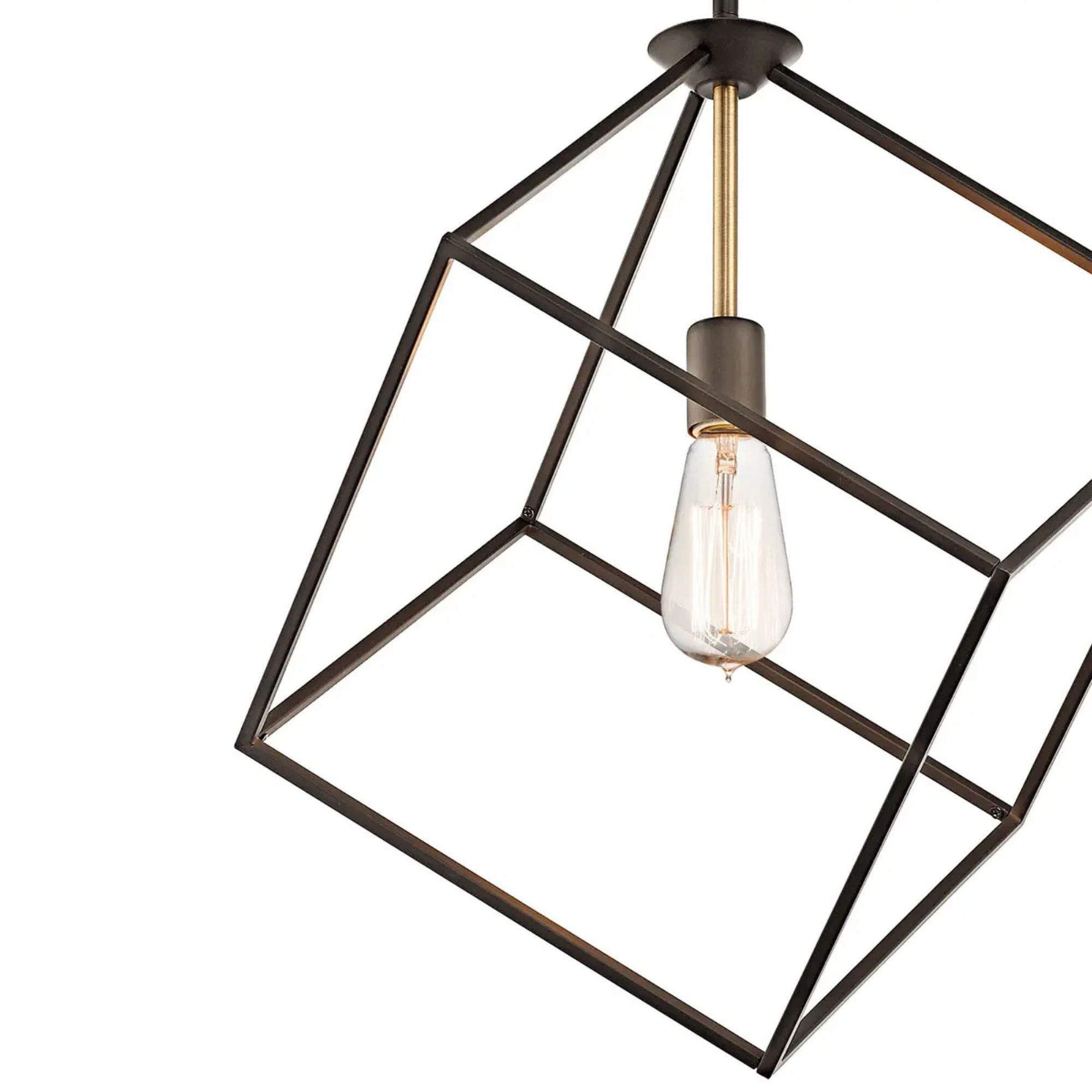 Cartone 17" Pendant, Olde Bronze Finish