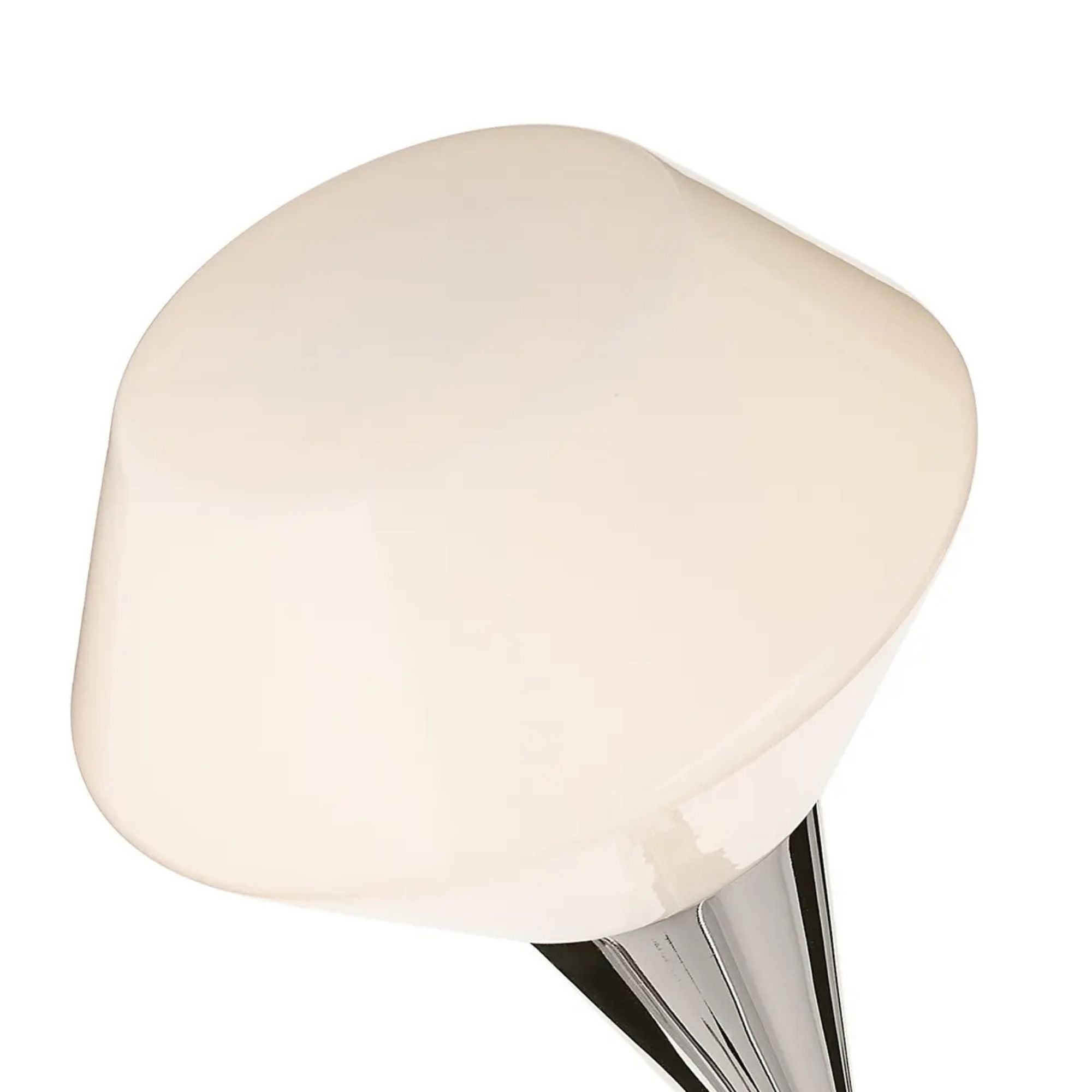 Kichler Cassius 32 in. 8-Light Chandelier, Polished Nickel with Opal Glass