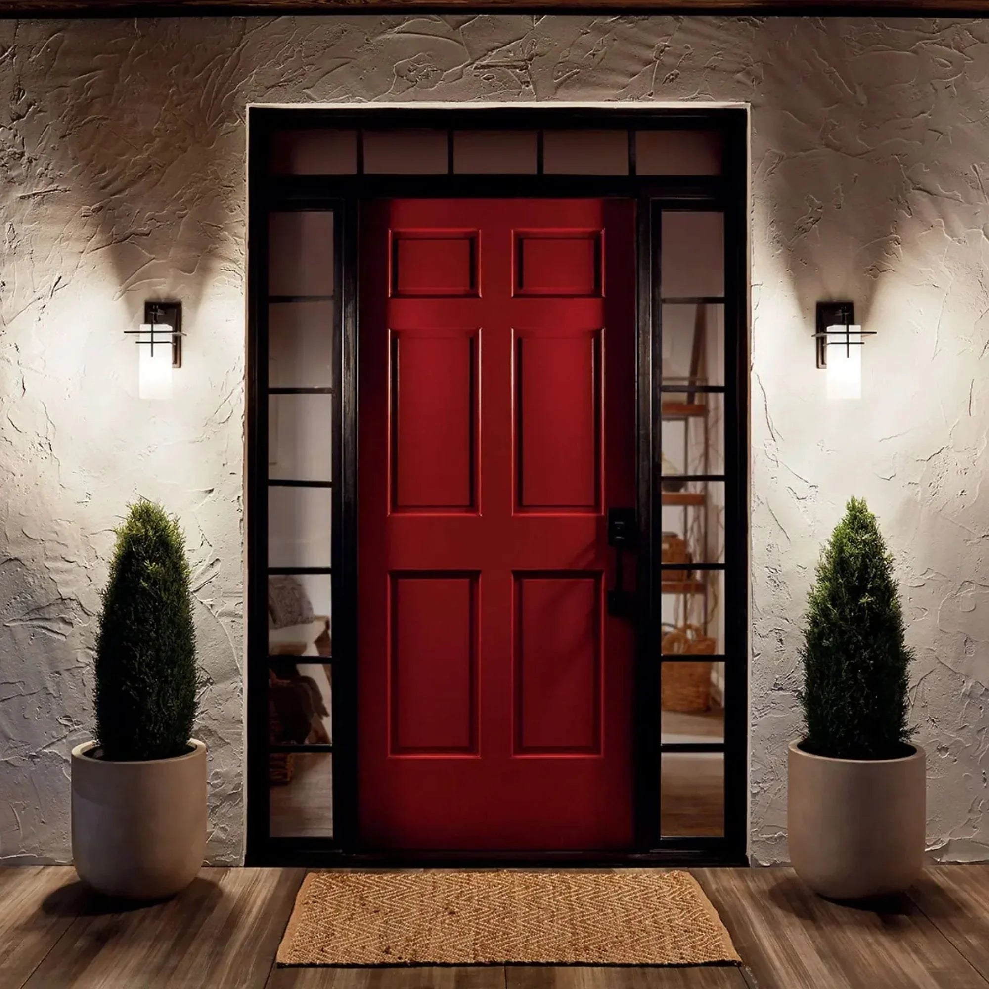 Caterham 12" Outdoor Wall Light, Olde Bronze Finish