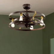 Kichler Lighting - Cavelli 25" Bronze LED Fandelier Ceiling Fan with Wall Control | Bees Lighting