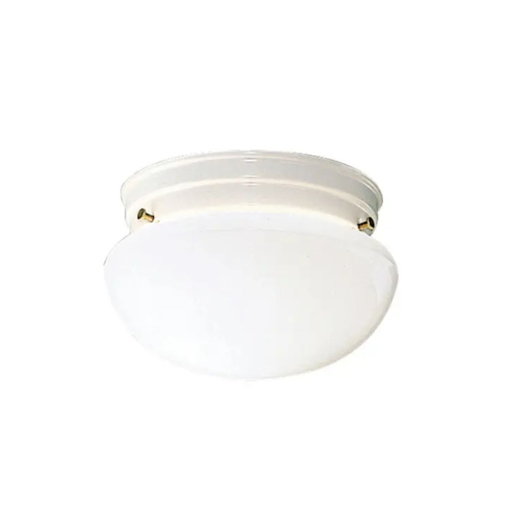 Ceiling Space 7" Flush Mount, White Finish