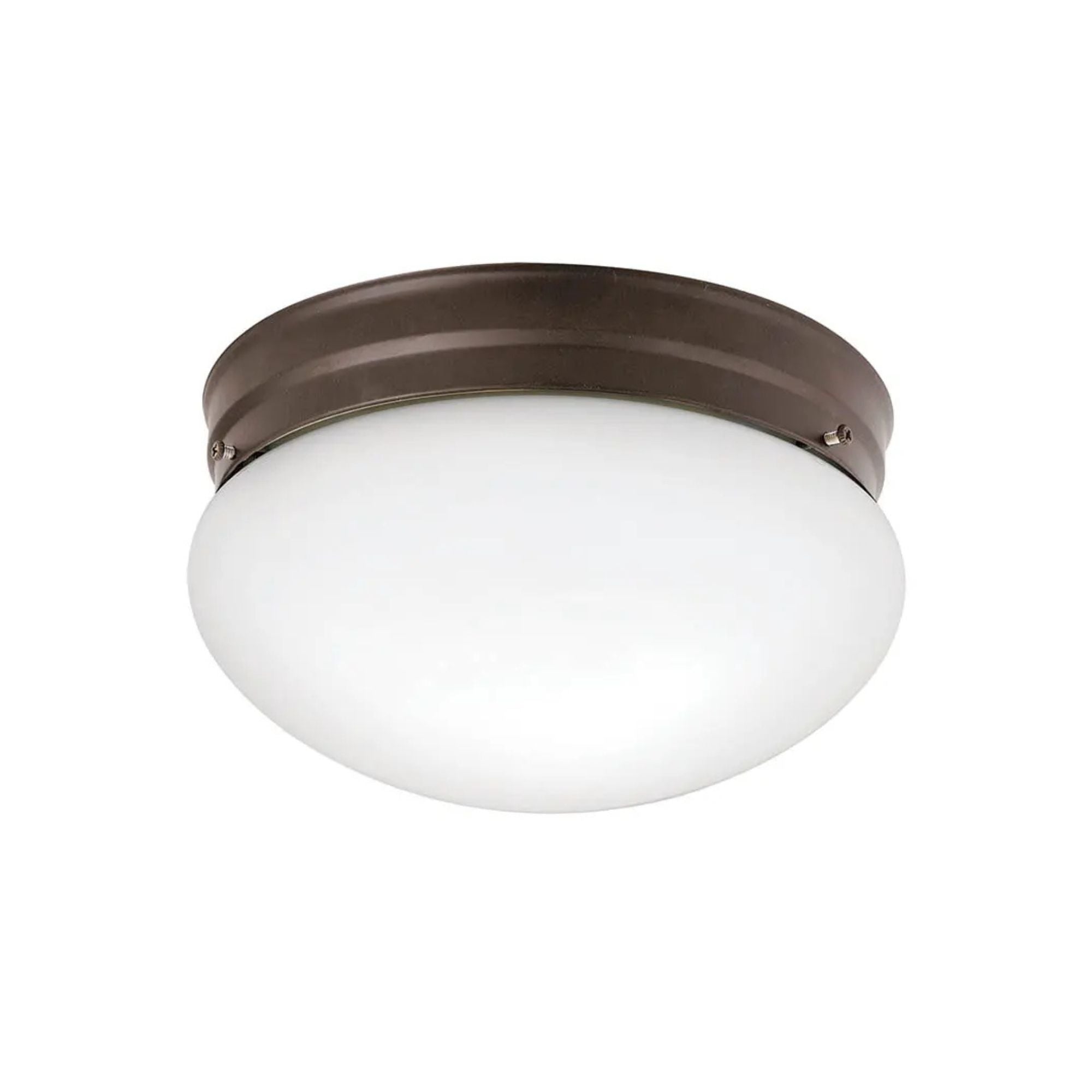 Ceiling Space 9" 2-Light Flush Mount, Olde Bronze Finish
