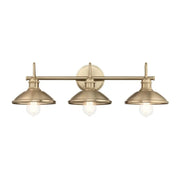 Kichler Clyde 26.5 in. 3-Light Vanity Light, Champagne Bronze