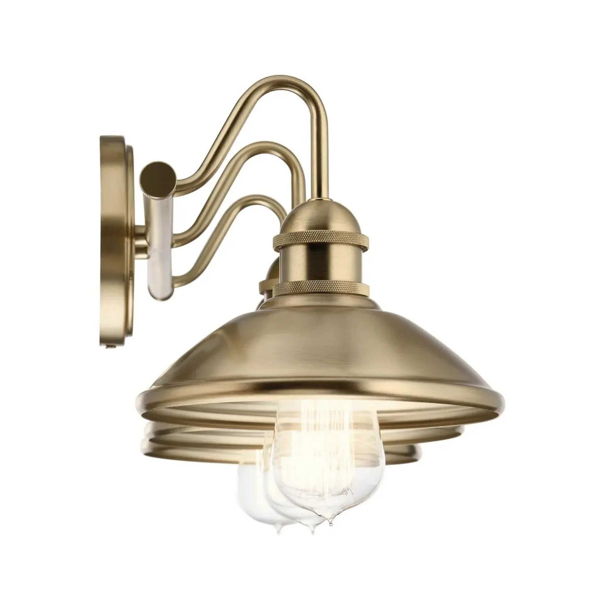 Kichler Clyde 26.5 in. 3-Light Vanity Light, Champagne Bronze