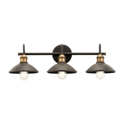 Kichler Clyde 26.25 in. 3-Light Vanity Light, Olde Bronze