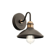 Clyde 8" Wall Sconce, Olde Bronze Finish