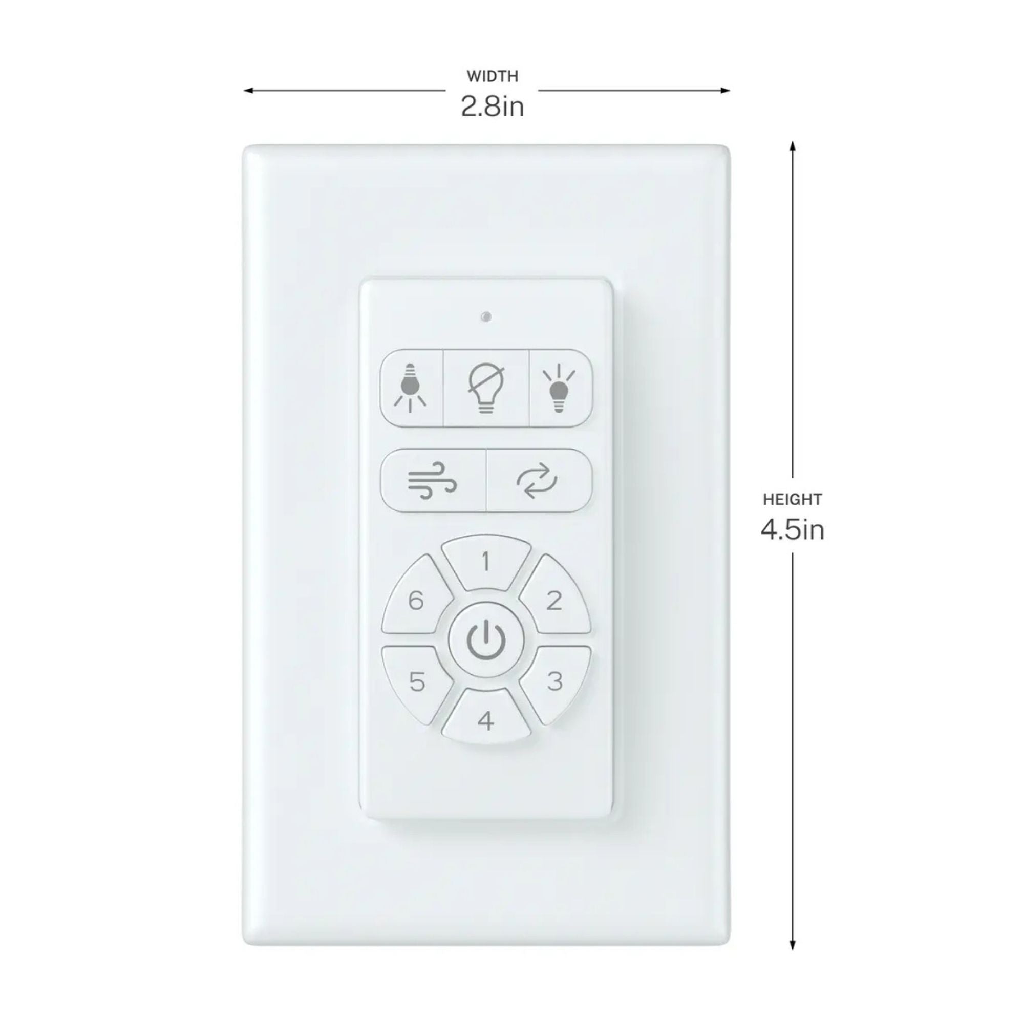 Kichler Ceiling Fan DC Handheld 65K Full Function Remote Control