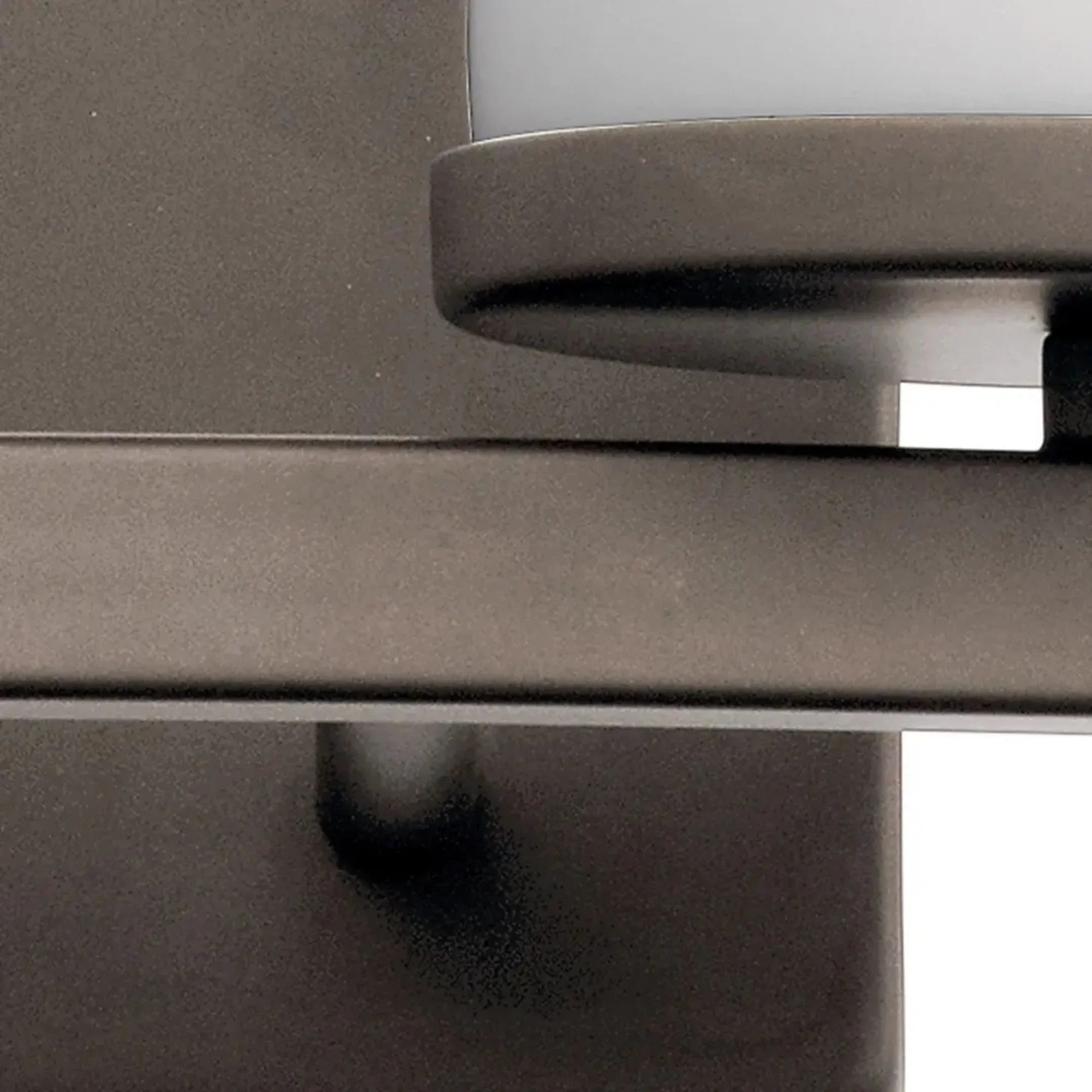 Crosby 15" 2-Light Bath Vanity Light, Olde Bronze Finish, Etched Glass