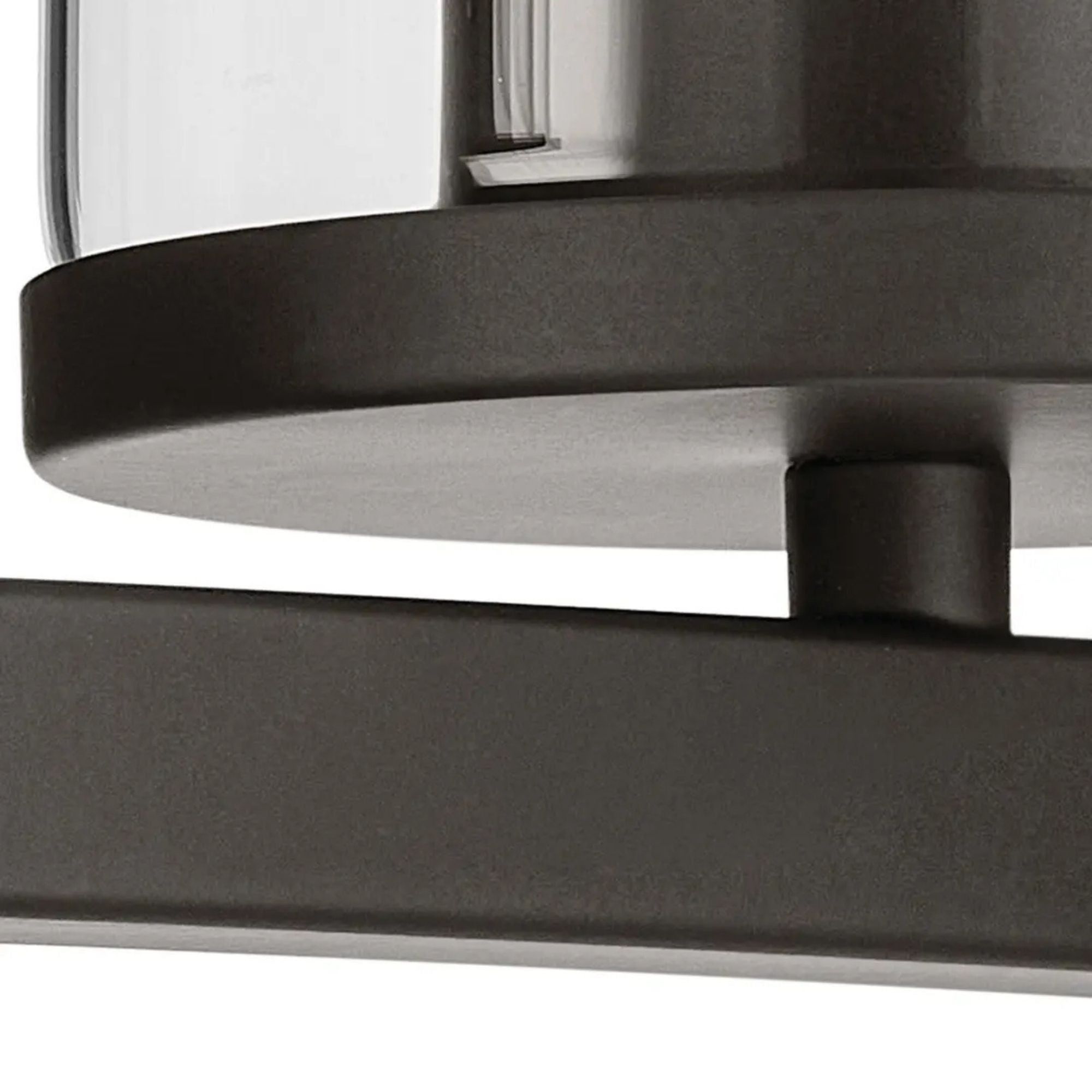 Crosby 15" 2-Light Bath Vanity Light, Olde Bronze Finish, Clear Glass