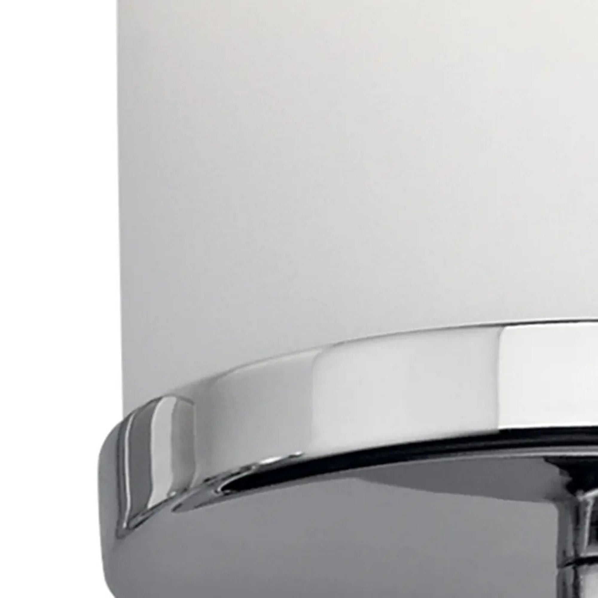 Crosby 23" 3-Light Bath Vanity Light, Chrome Finish, Etched Glass