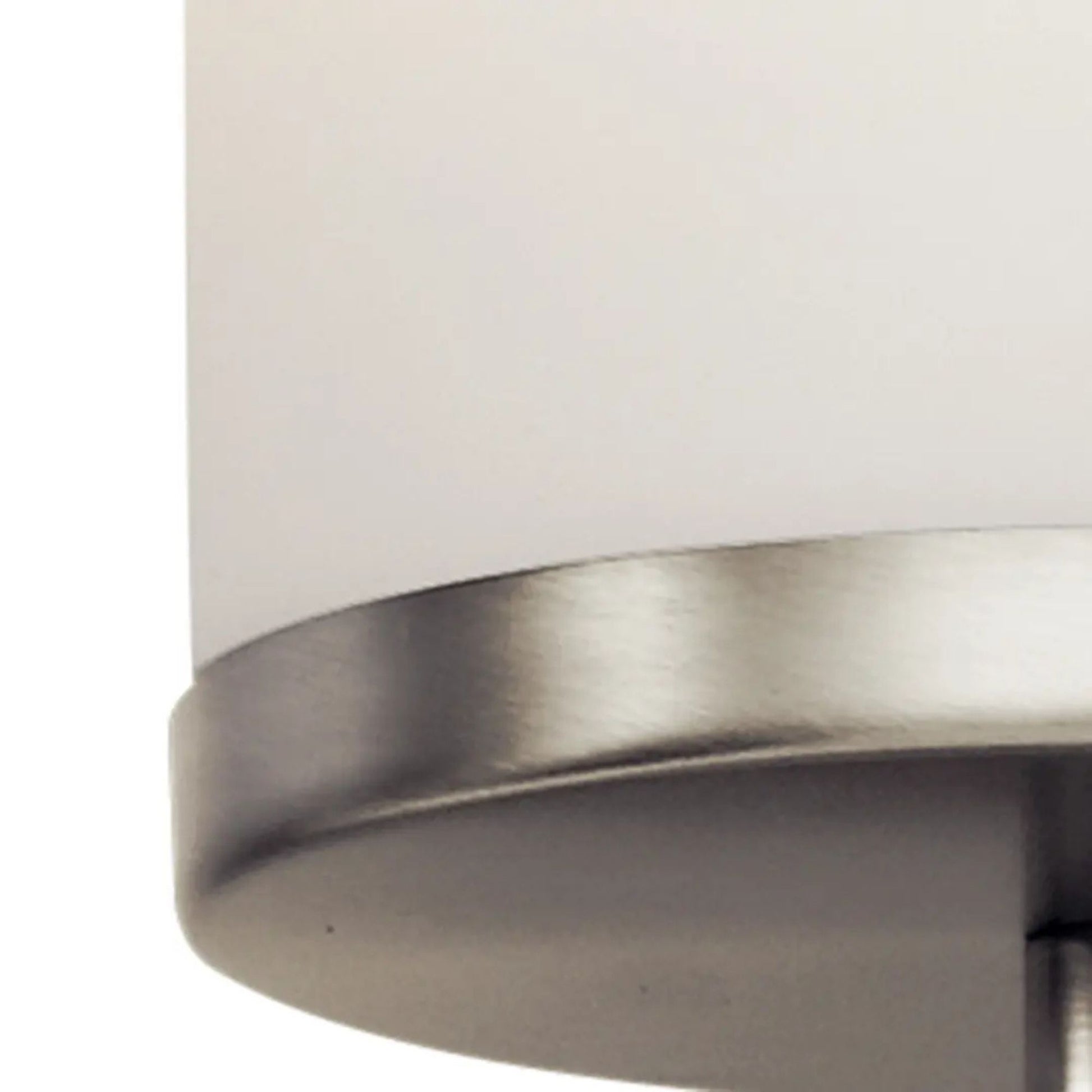 Crosby 31" 4-Light Bath Vanity Light, Brushed Nickel Finish, Etched Glass - Bees Lighting