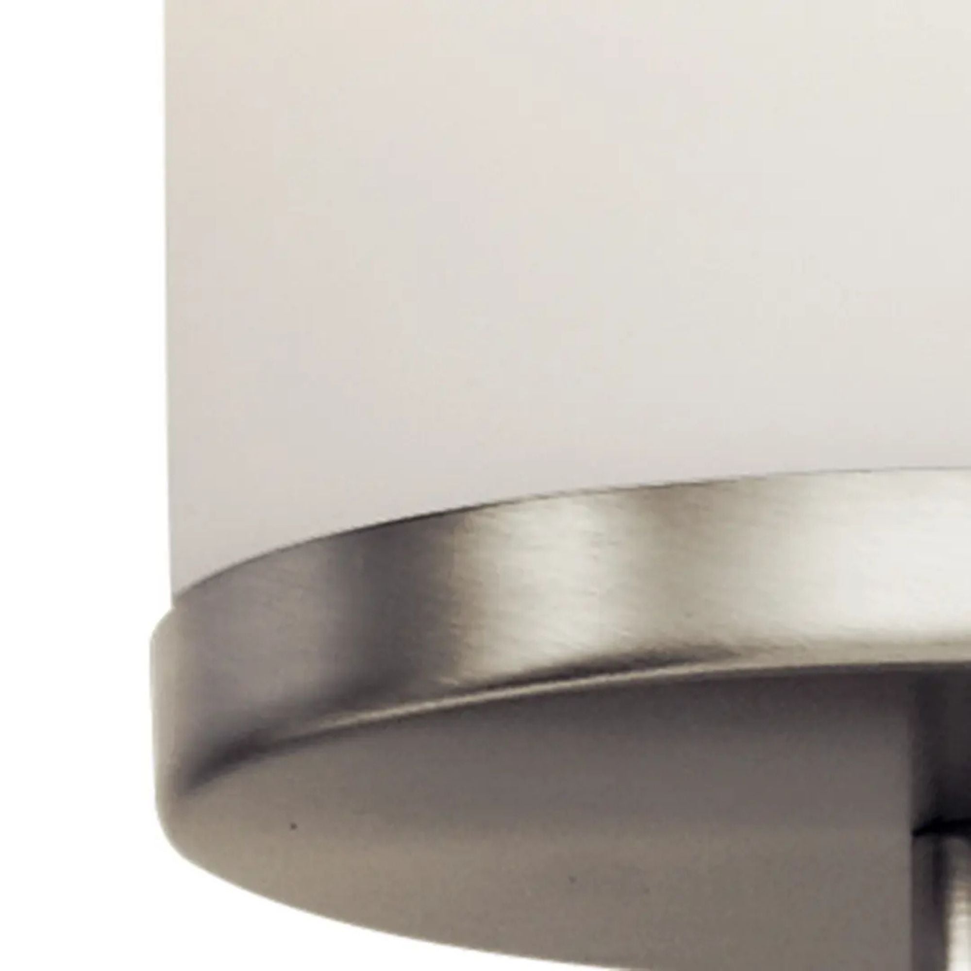 Crosby 31" 4-Light Bath Vanity Light, Brushed Nickel Finish, Etched Glass - Bees Lighting