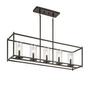 Crosby 42" 5-Light Linear Chandelier - Bees Lighting