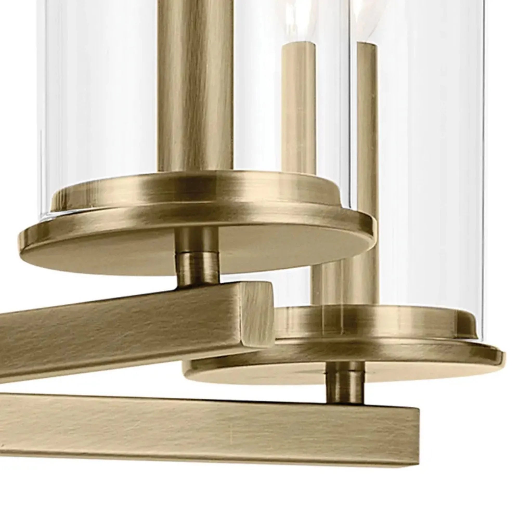 Kichler Lighting - Crosby 26" 5-Light Chandelier, Natural Brass Finish | Bees Lighting