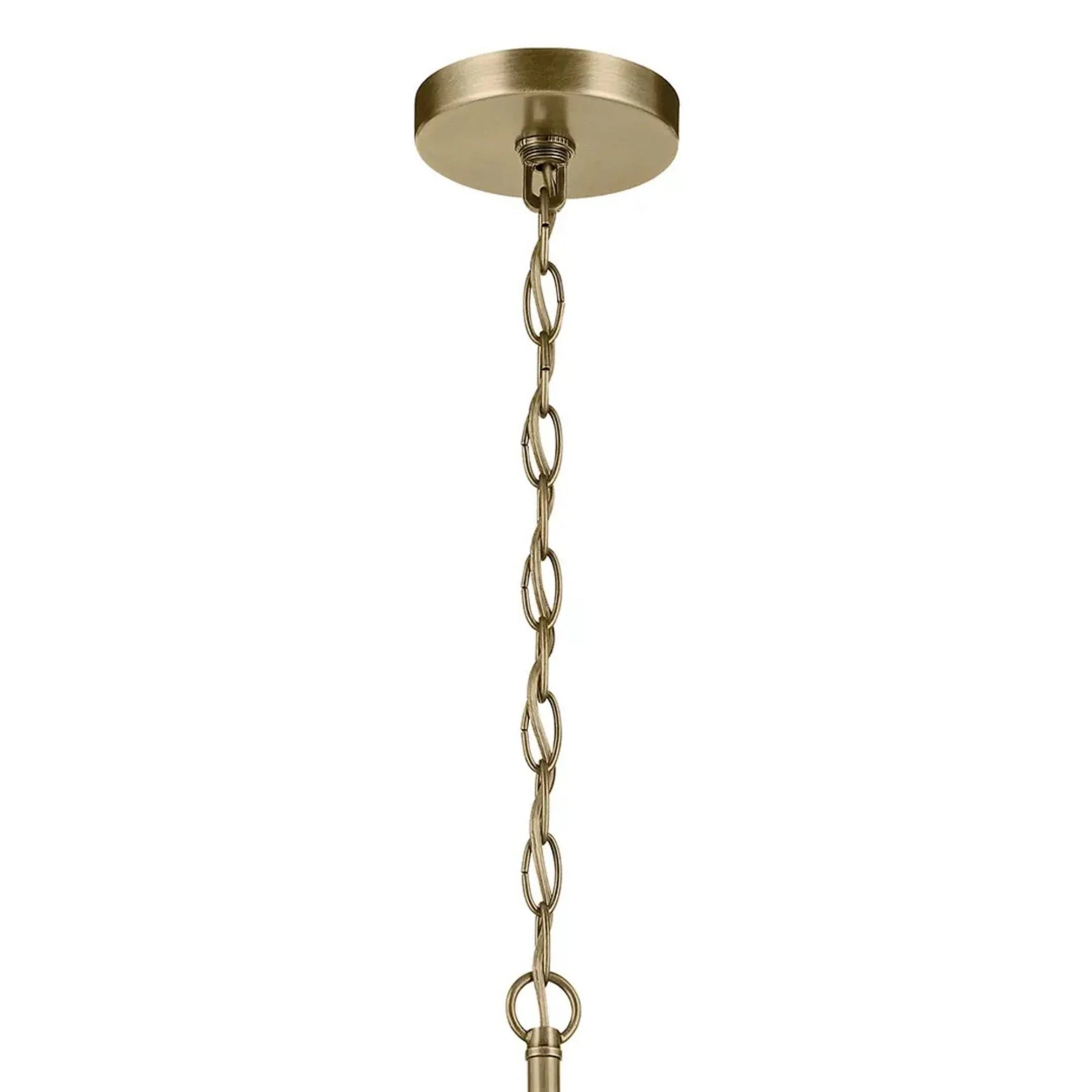 Kichler Lighting - Crosby 26" 5-Light Chandelier, Natural Brass Finish | Bees Lighting