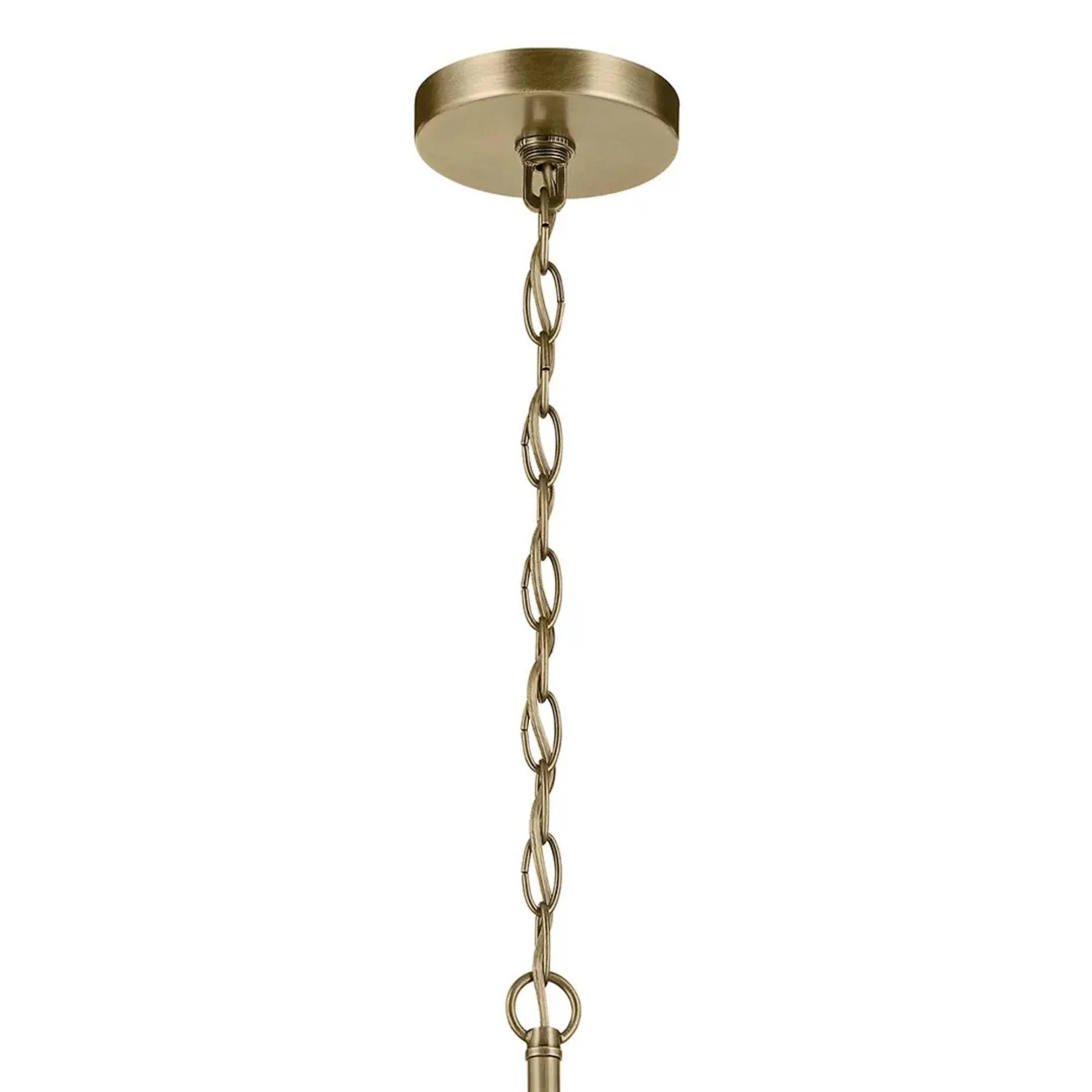 Kichler Lighting - Crosby 26" 5-Light Chandelier, Natural Brass Finish | Bees Lighting