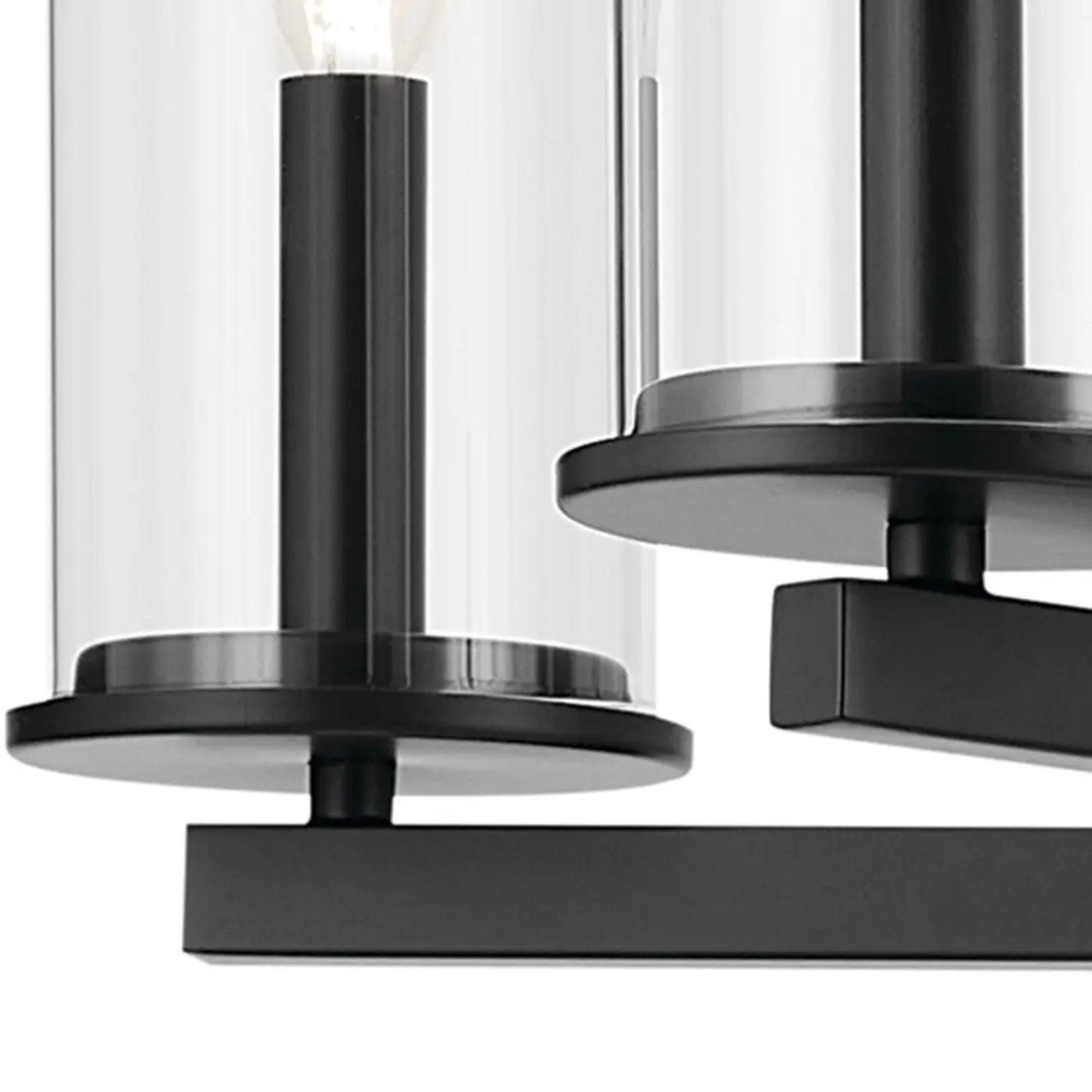 Crosby 32" 6-Light Chandelier, Black Finish