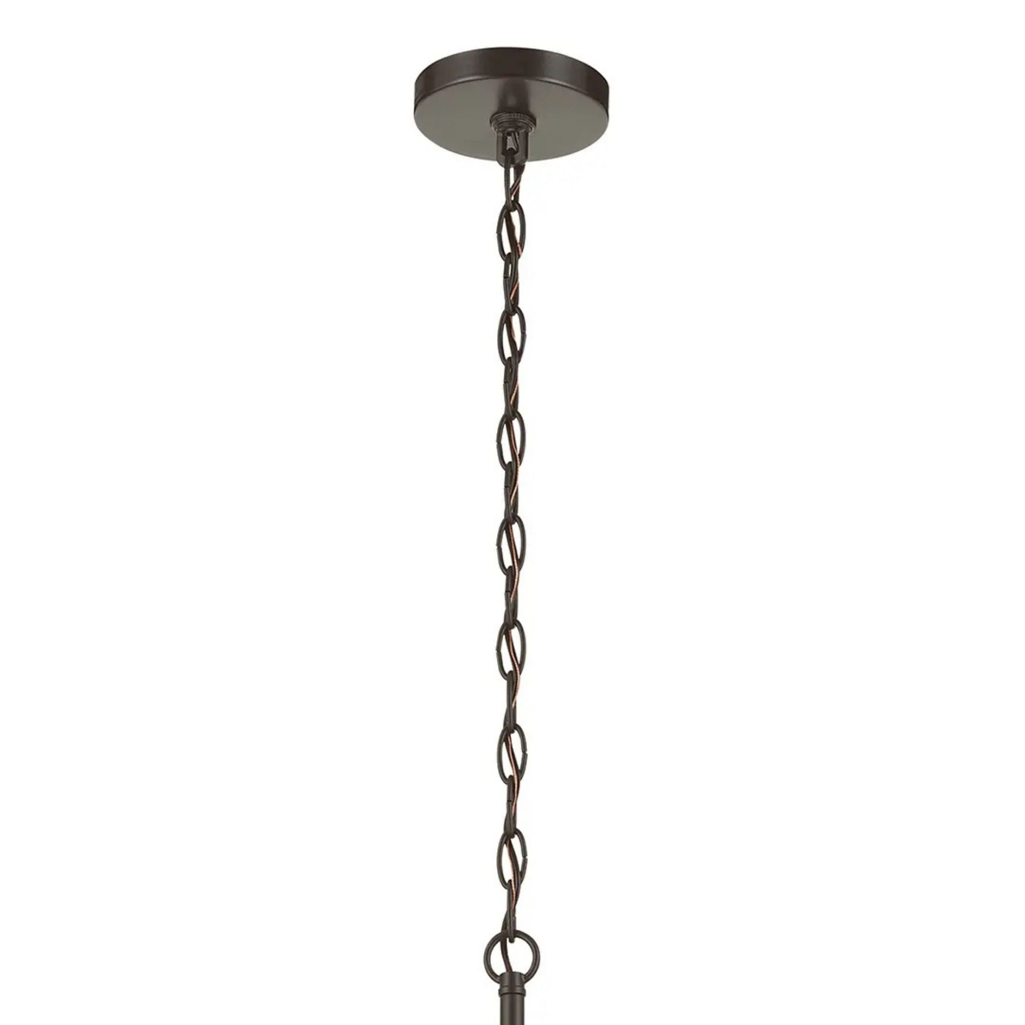 Crosby 32" 6-Light Chandelier, Olde Bronze Finish