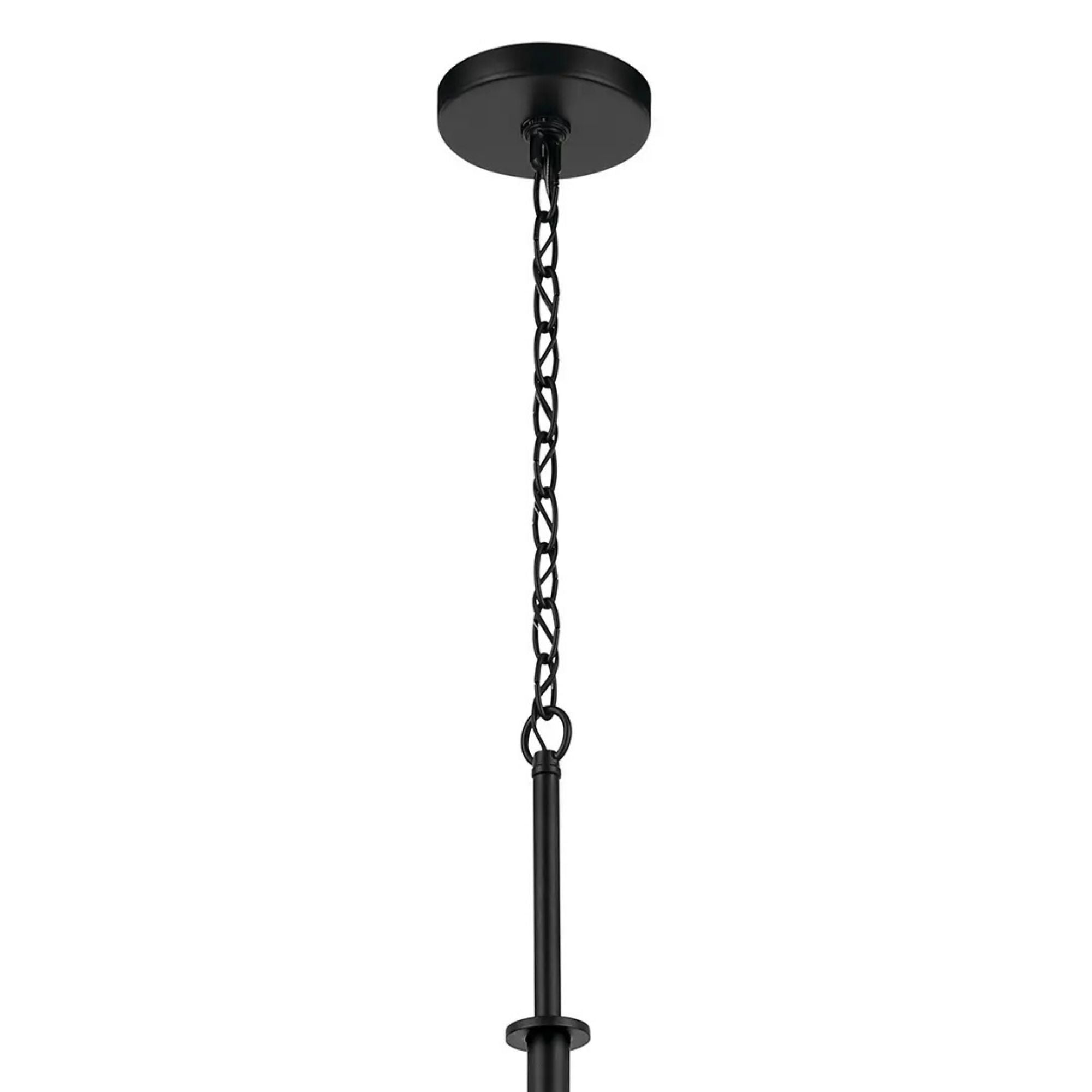 Crosby 32" 9-Light Chandelier, Black Finish