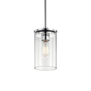 Crosby 6" Mini Pendant, Chrome Finish