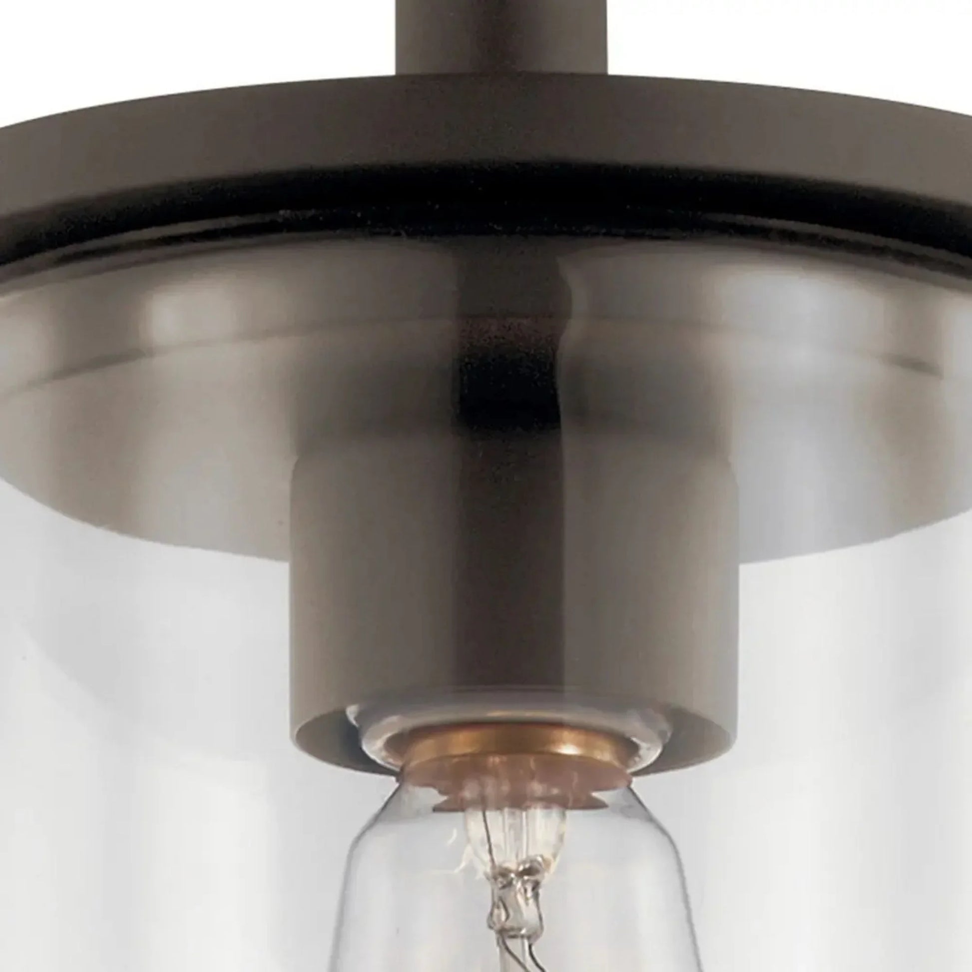 Crosby 6" Mini Pendant, Olde Bronze Finish - Bees Lighting