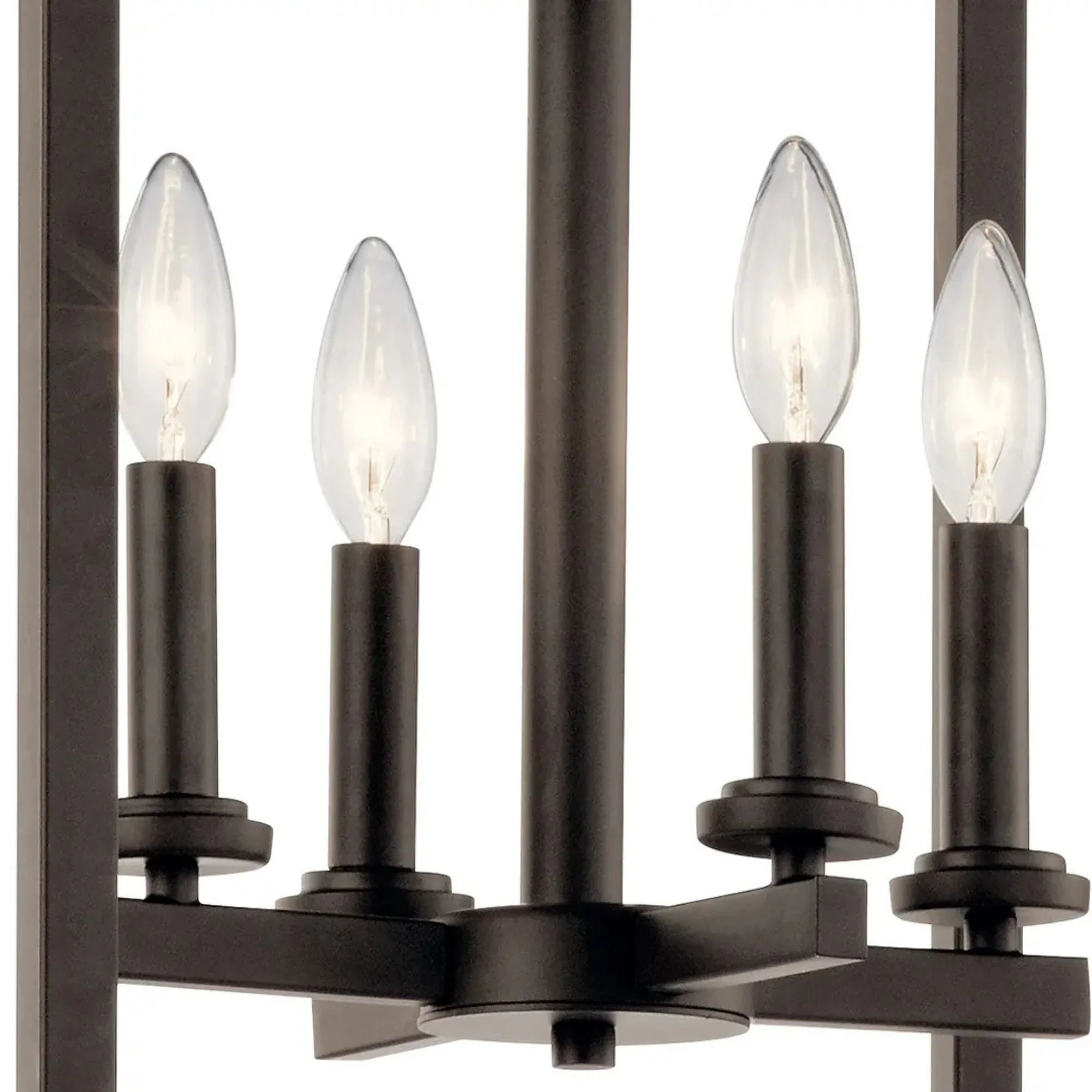 Crosby 16" 4-Light Foyer Pendant, Olde Bronze Finish - Bees Lighting