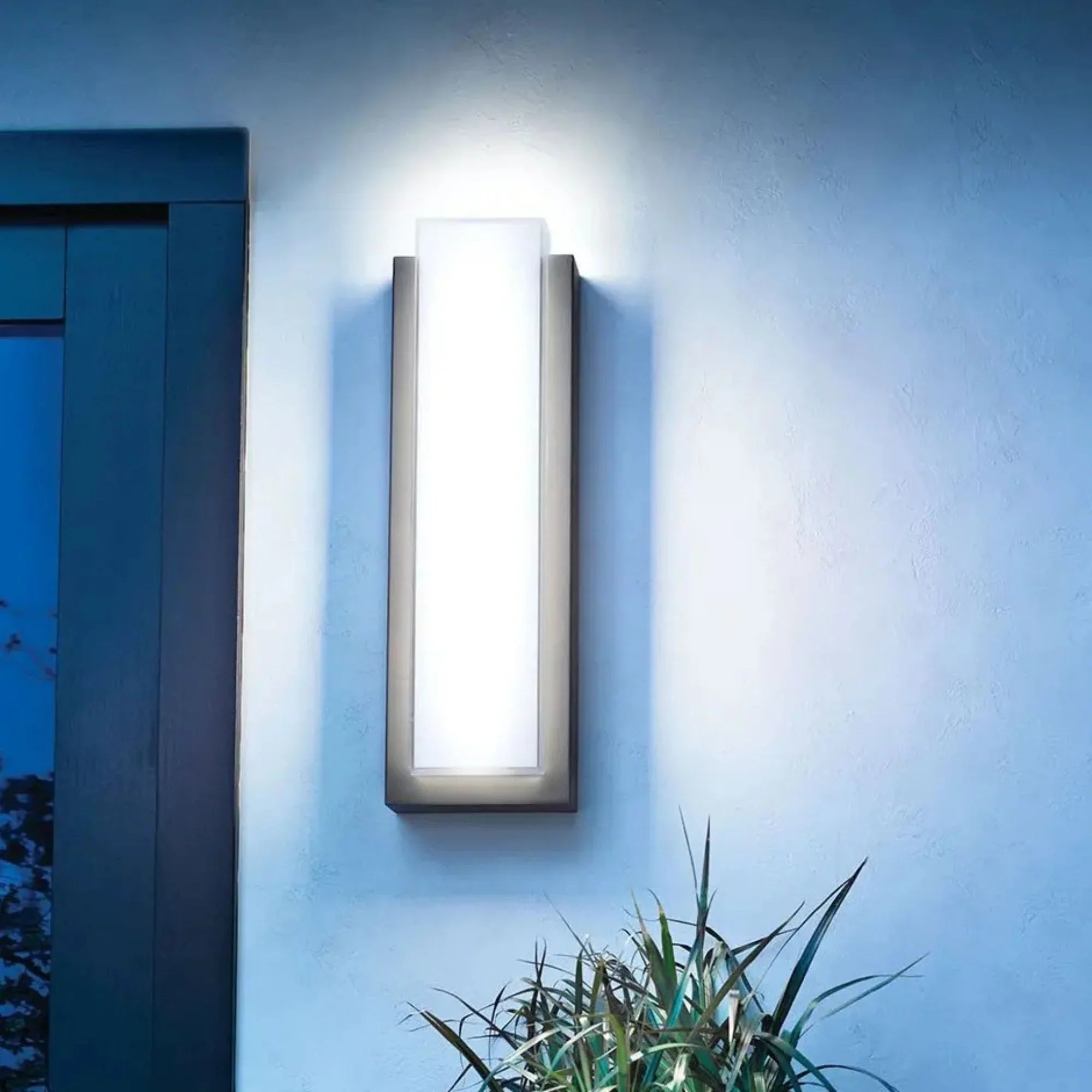 Kichler Dahlia 25.25 in. 2-Light Outdoor Sconce, Architectural Bronze