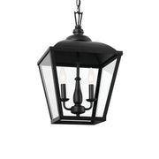 Kichler Dame 19.5 in. 2-Light Pendant, Textured Black