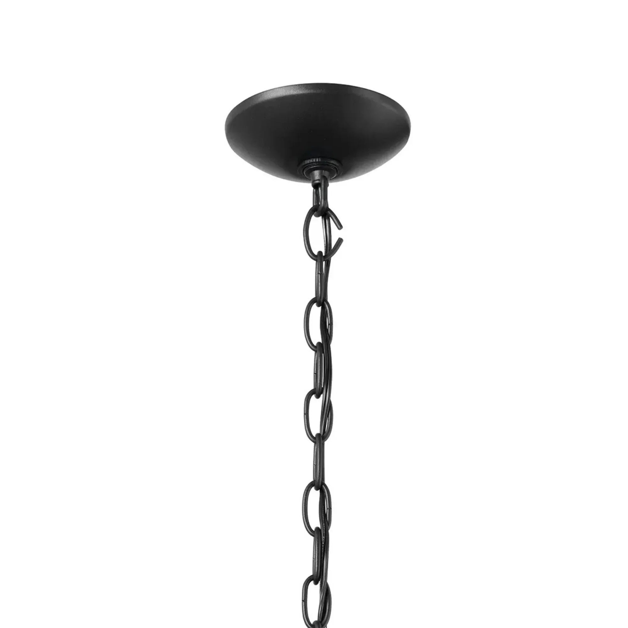 Kichler Dame 19.5 in. 2-Light Pendant, Textured Black