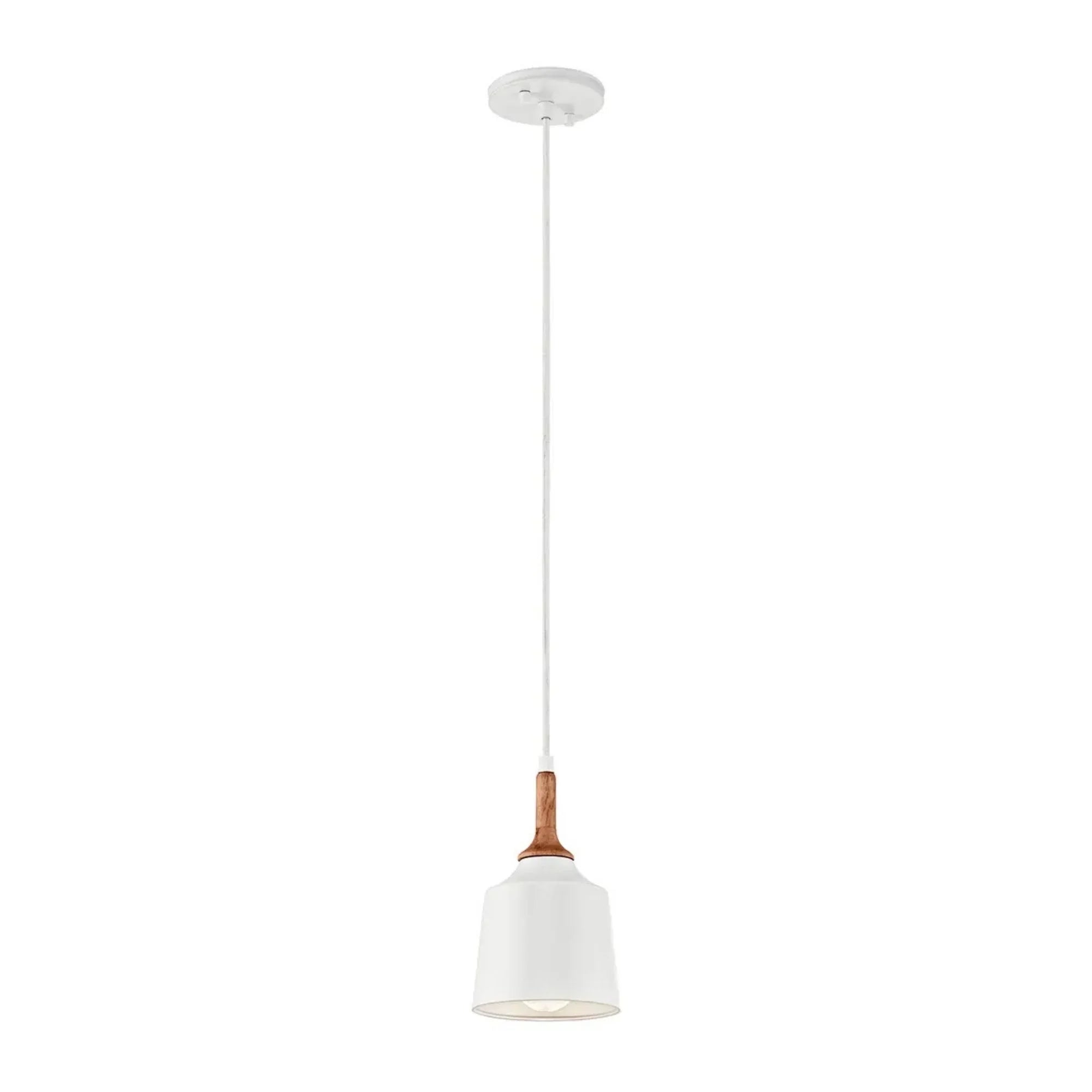 Kichler Danika 9.25 in. Mini Pendant, White