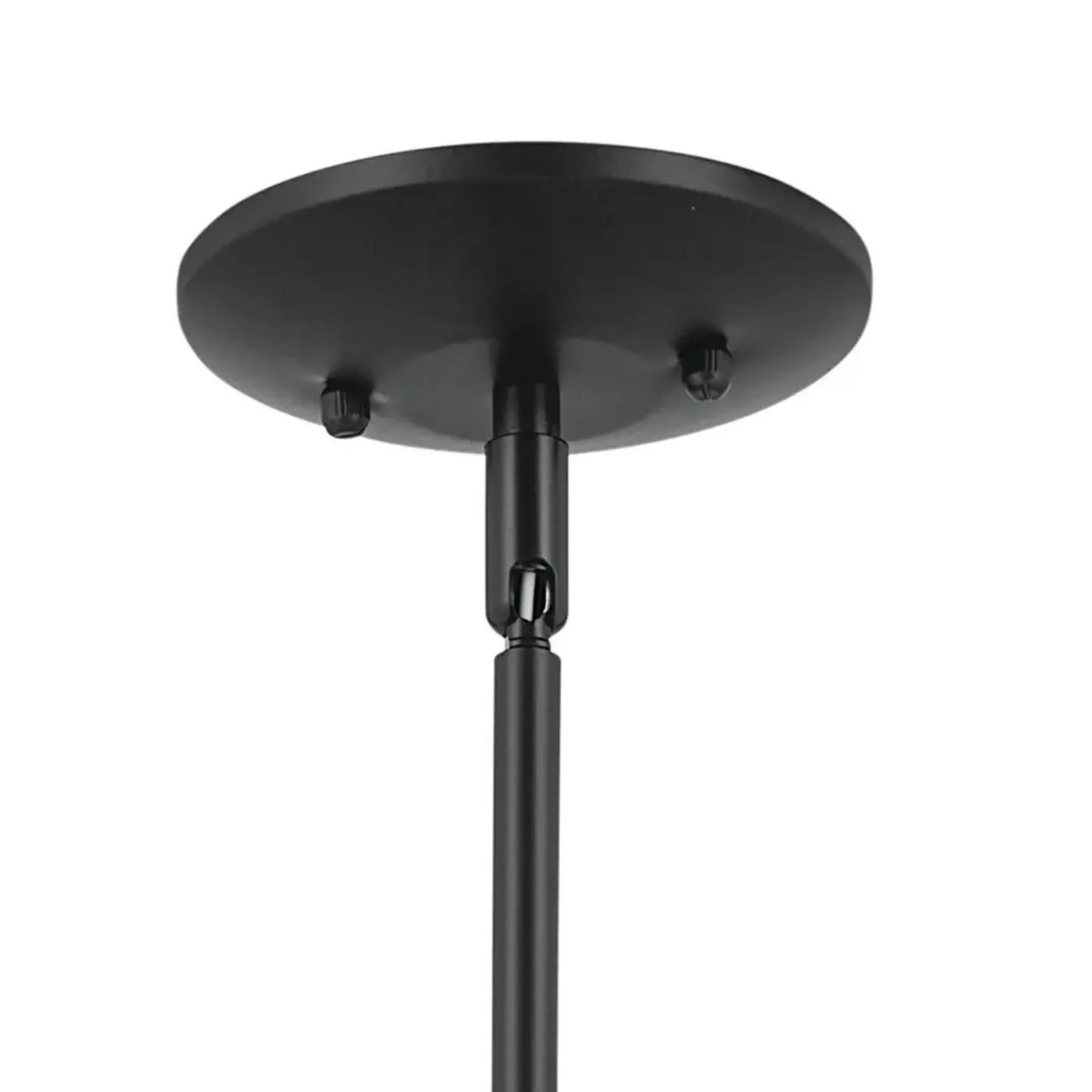 Deela 36" 8-Light Chandelier, Black Finish