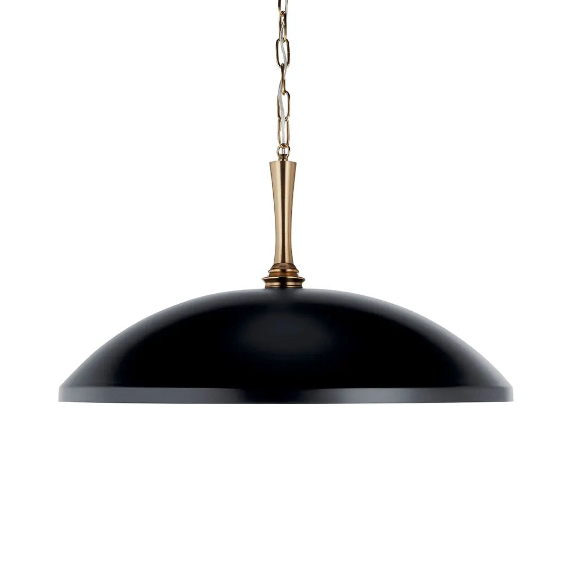 Delarosa 24" Pendant, Black Finish