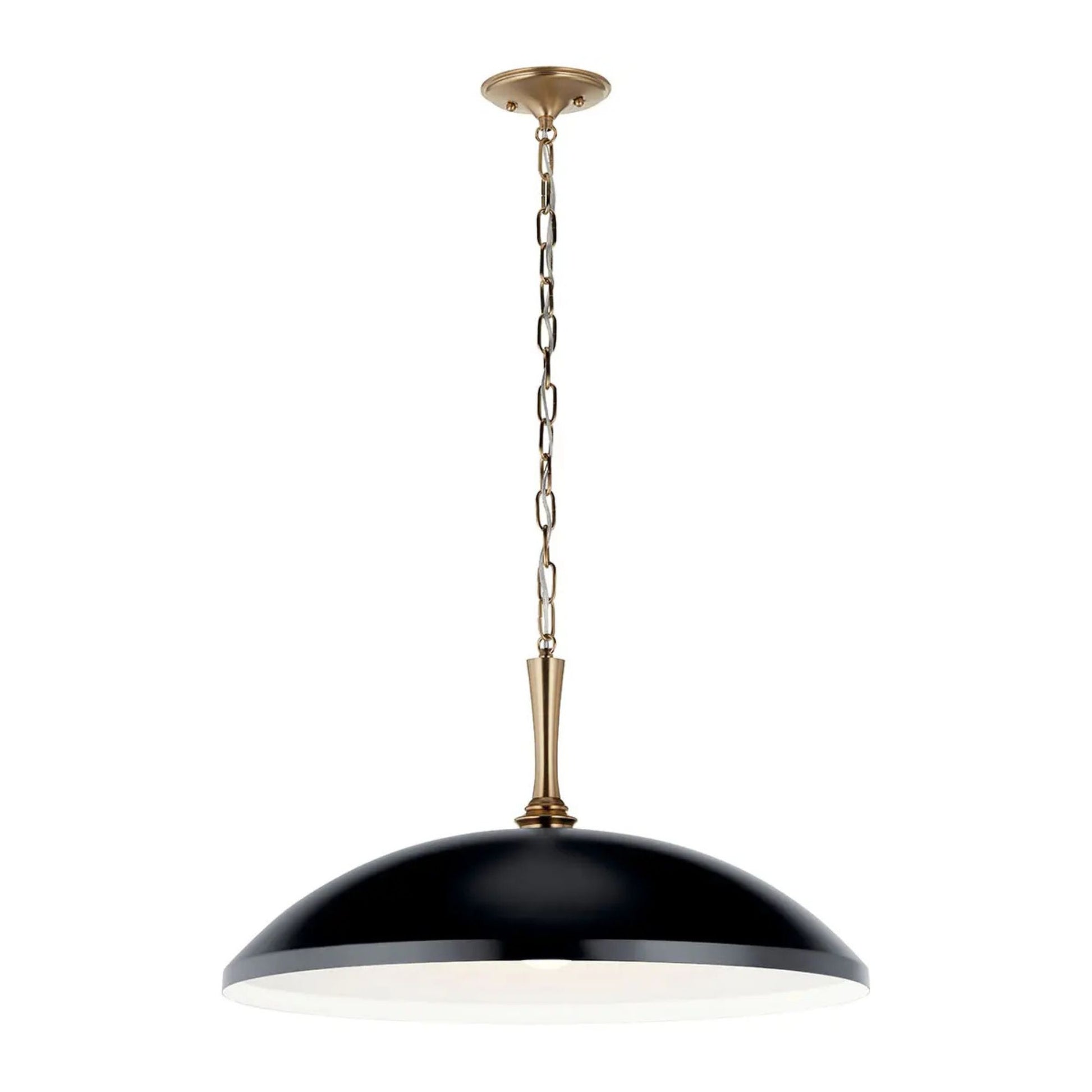 Kichler Lighting - Delarosa 24" Pendant, Black Finish | Bees Lighting