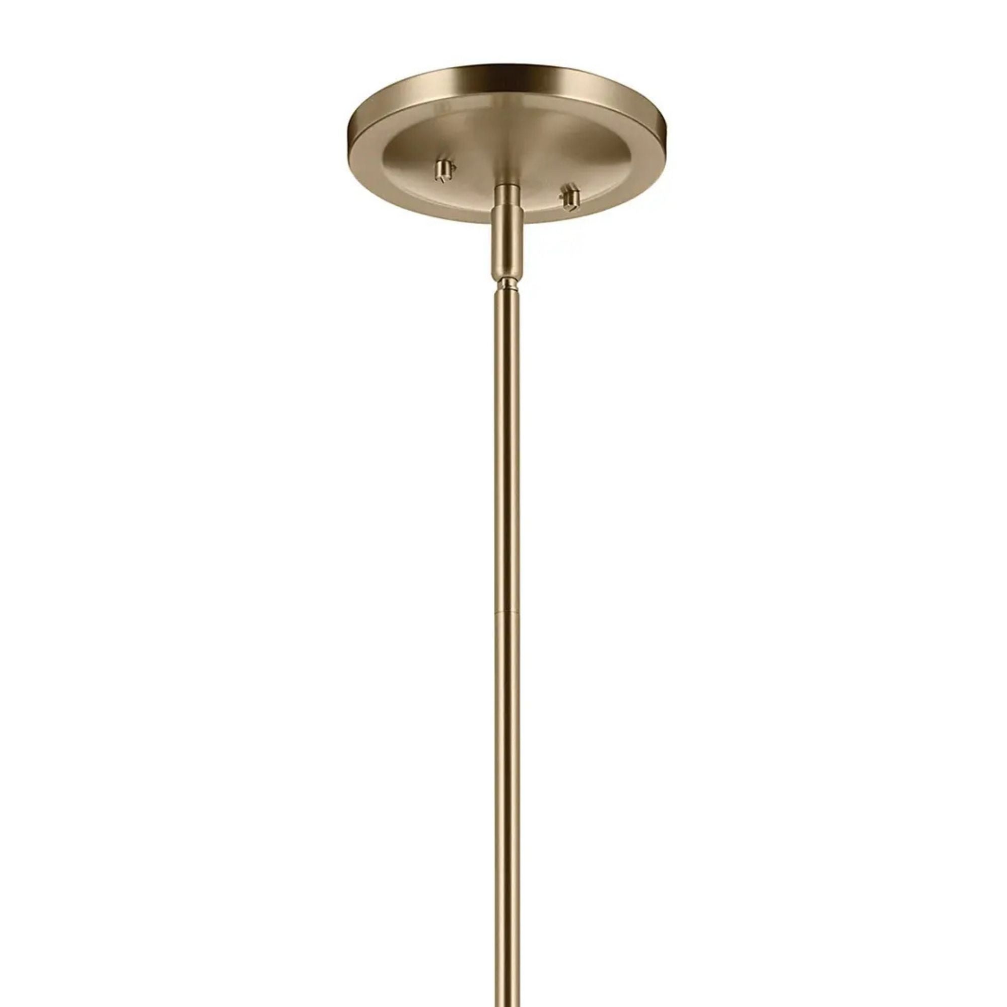 Kichler Eadie 41.25 in. 8-Light Chandelier, Champagne Bronze with Fabric Tapered Shade