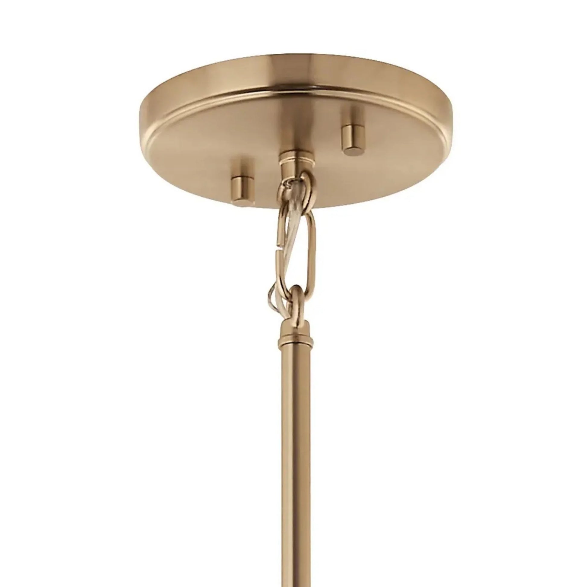 Kichler Lighting - Eisley 22" 4-Light Foyer Pendant, Champagne Bronze Finish | Bees Lighting