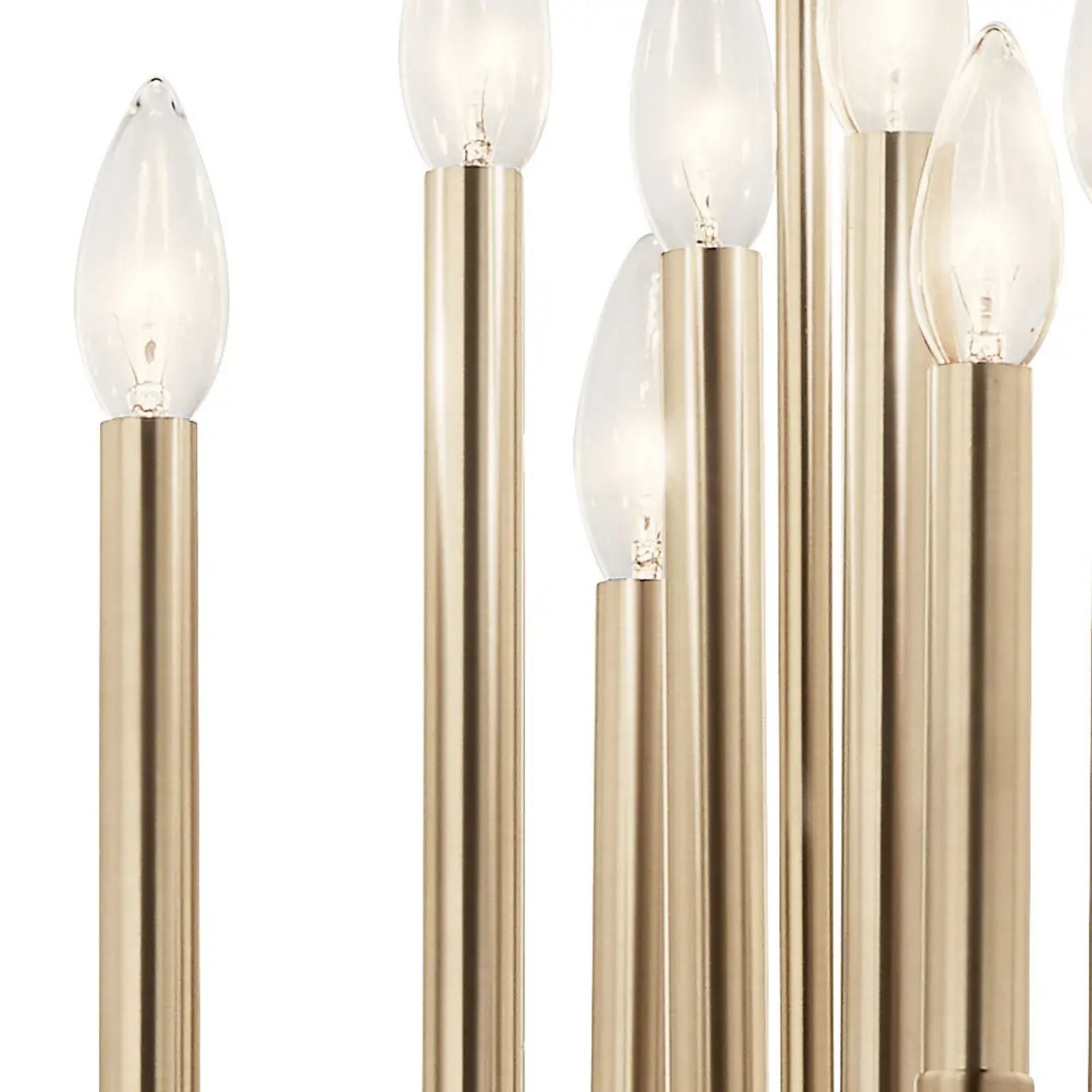 Eisley 35" 8-Light Foyer Pendant, Champagne Bronze Finish